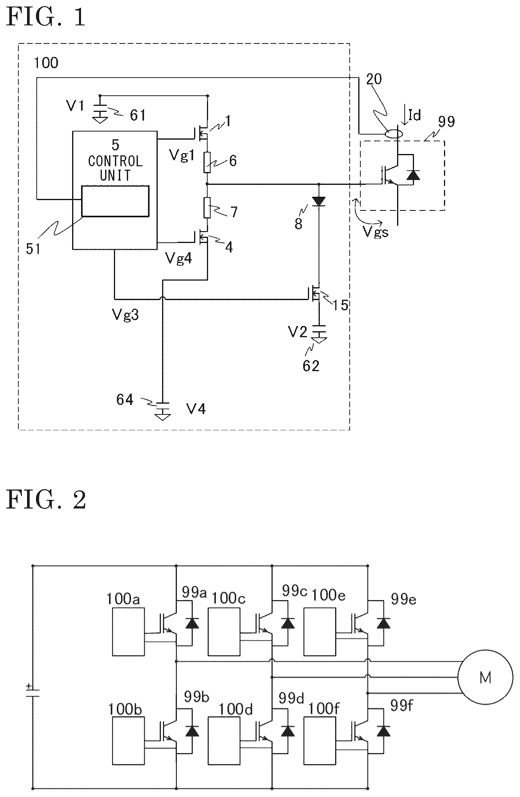 Patent US12368435 Figure 1 – Gate drive circuit