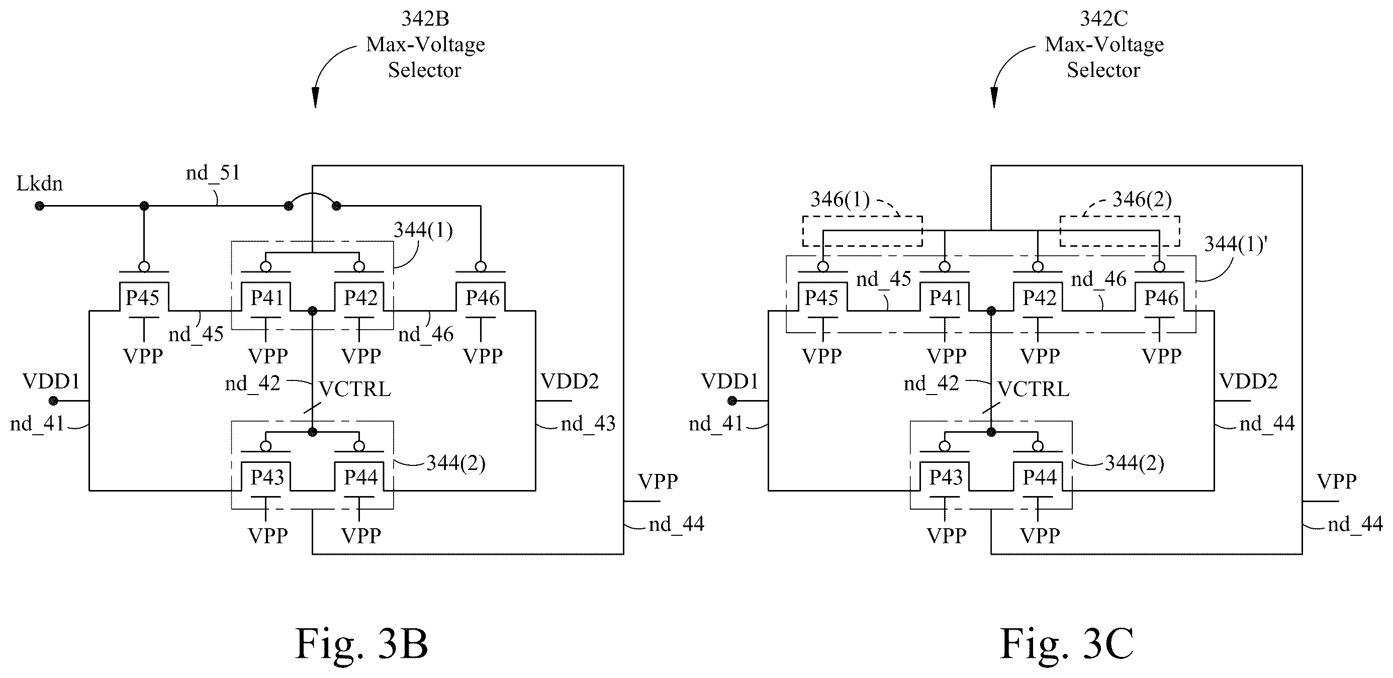 Patent US12368436 Figure 5 – Semiconductor device with common deep N-well for different voltage domains and method of forming same
