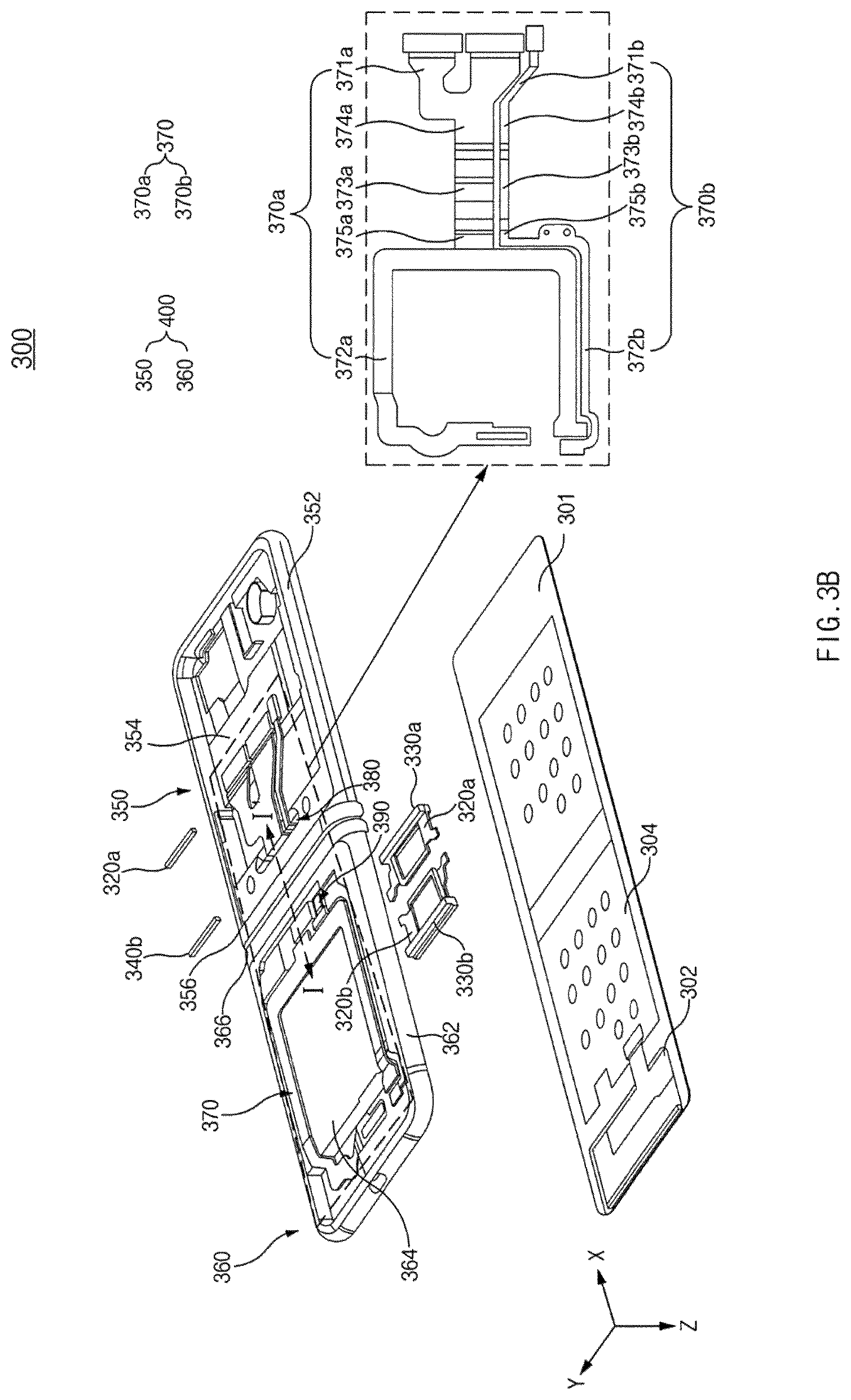 Patent US12368465 Figure 5 – Electronic device including waterproof structure