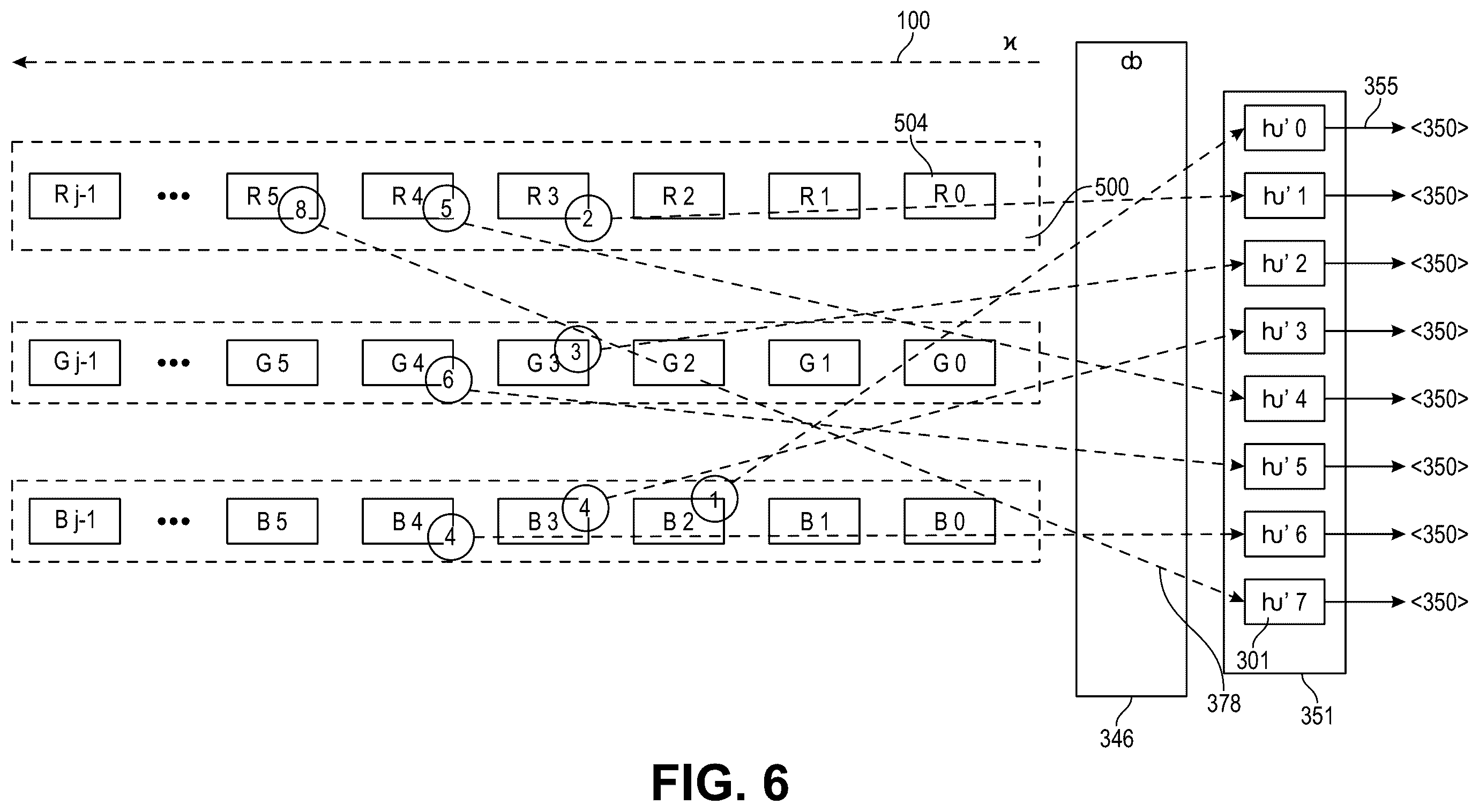 Patent US12368467 Figure 6 – Transporting sampled analog signals over multiple electromagnetic pathways