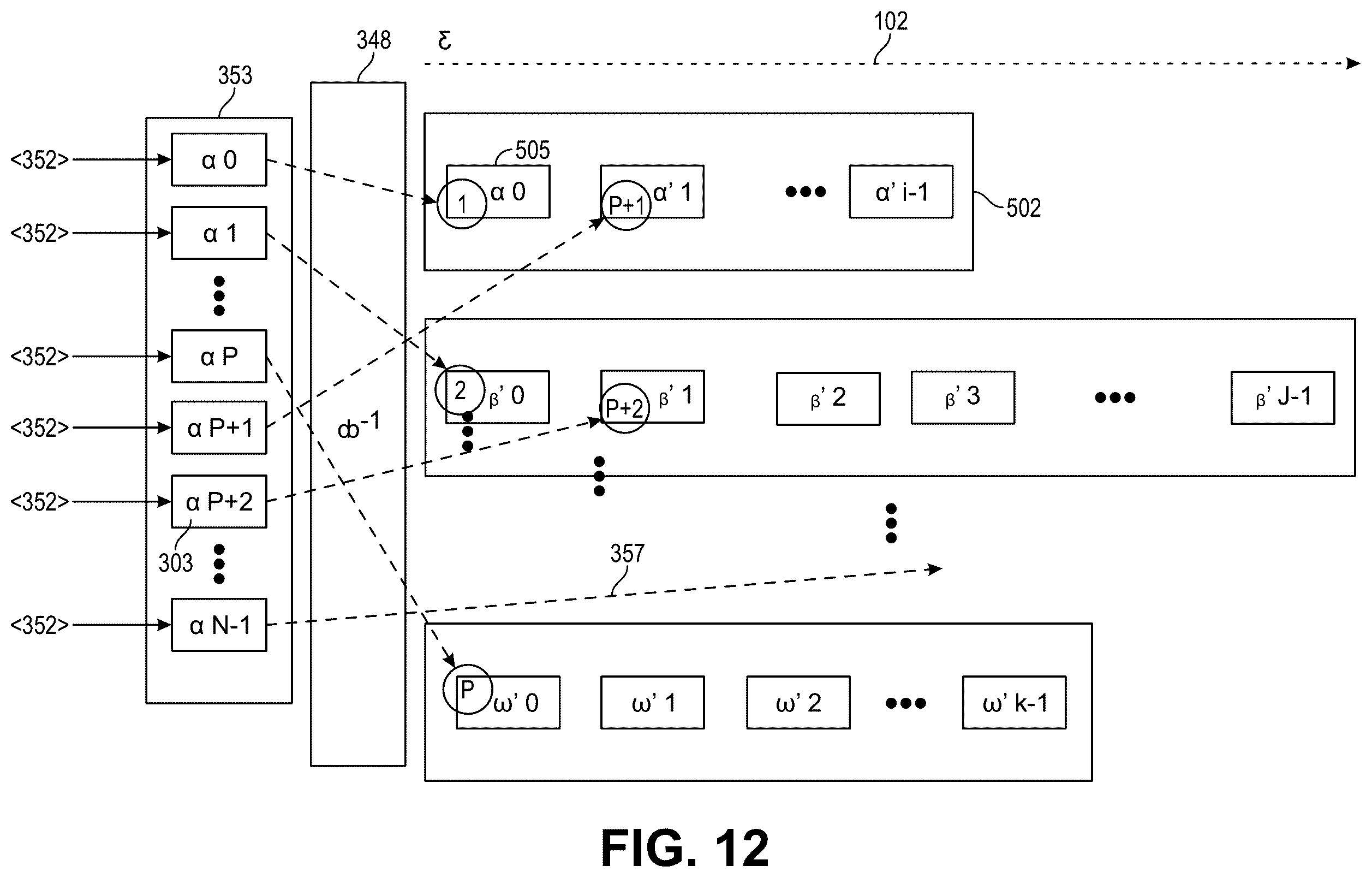 Patent US12368467 Figure 11 – Transporting sampled analog signals over multiple electromagnetic pathways