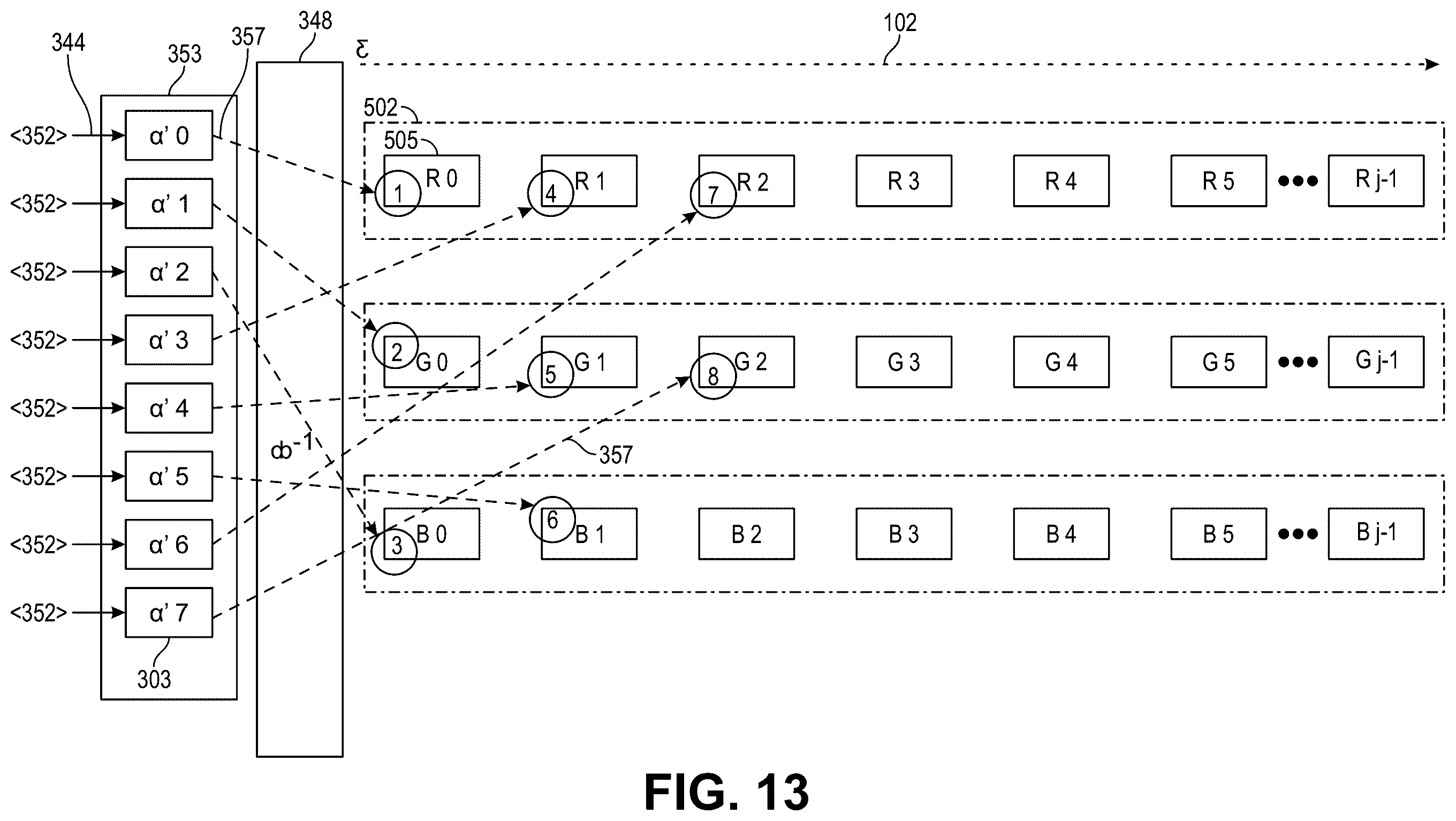 Patent US12368467 Figure 12 – Transporting sampled analog signals over multiple electromagnetic pathways