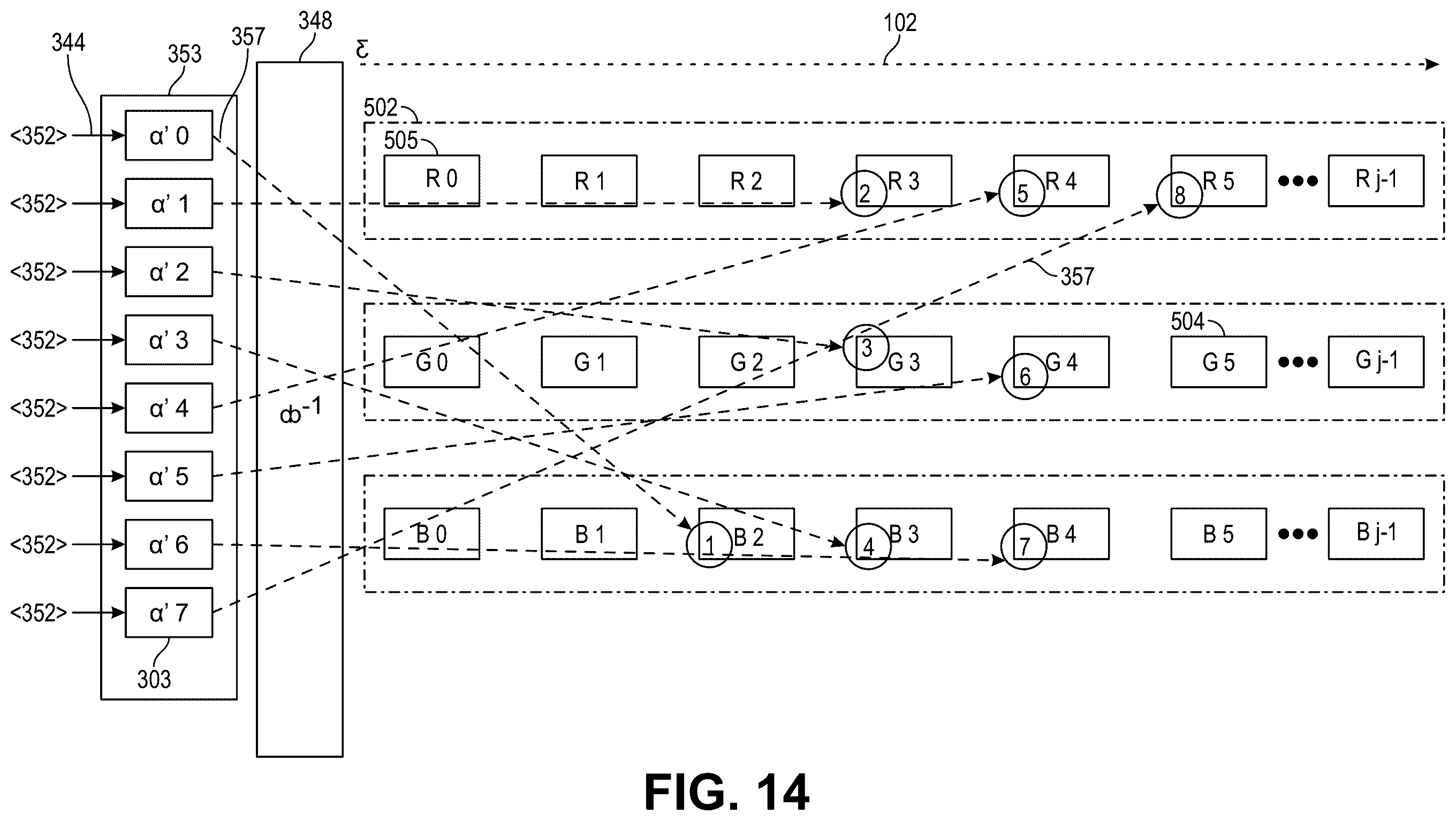 Patent US12368467 Figure 13 – Transporting sampled analog signals over multiple electromagnetic pathways