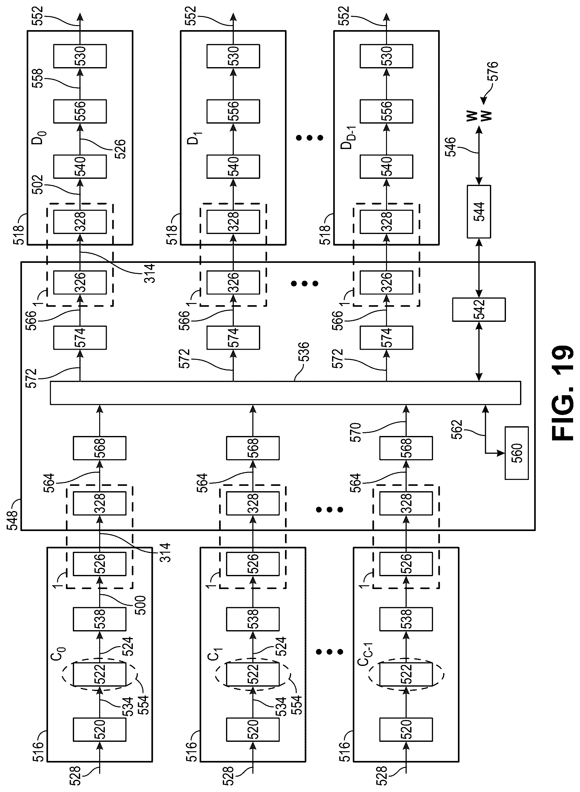 Patent US12368467 Figure 17 – Transporting sampled analog signals over multiple electromagnetic pathways