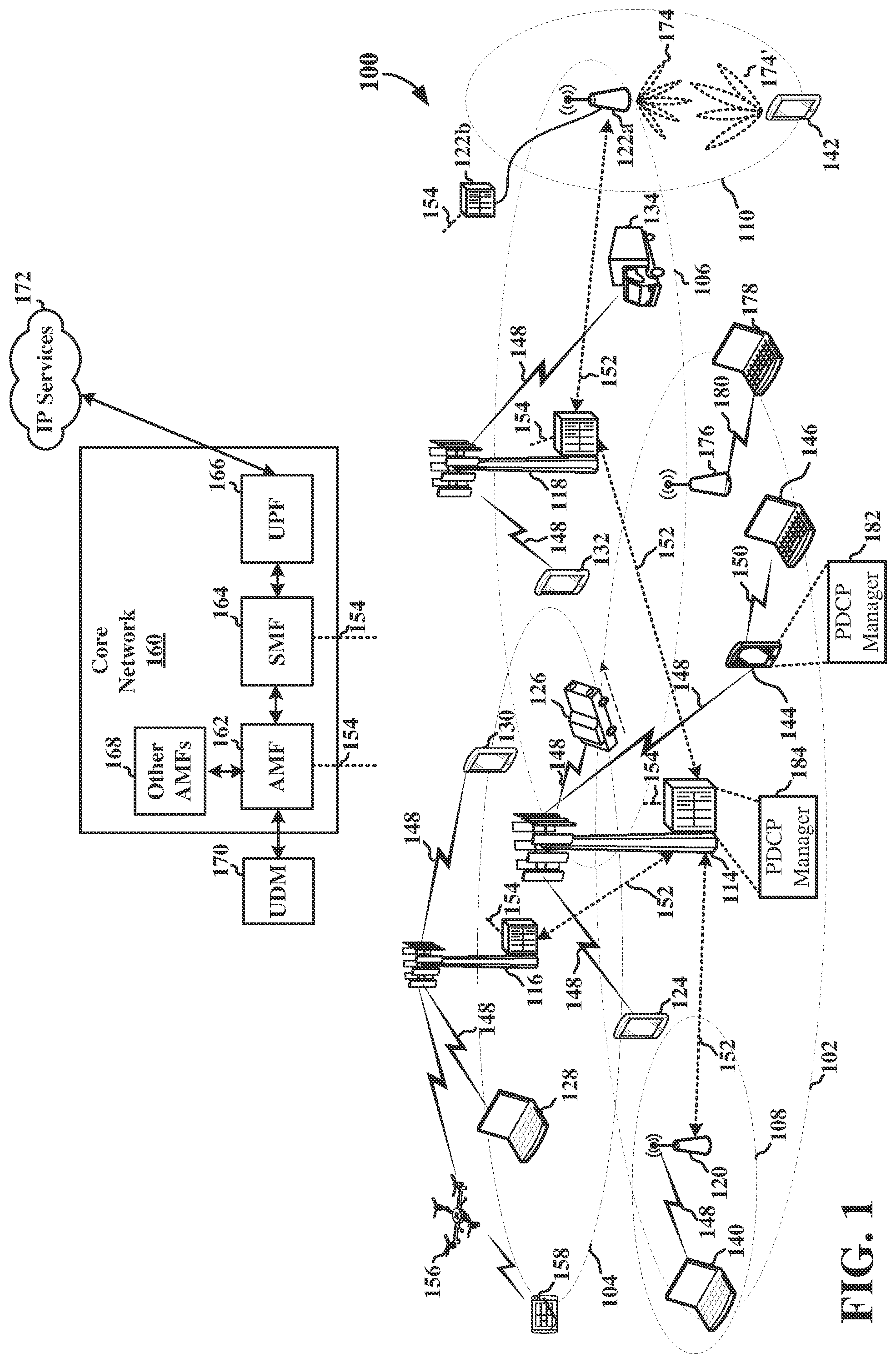 Patent US12368482 Figure 1 – Enhanced beamforming codebook design with out-of-coverage beams