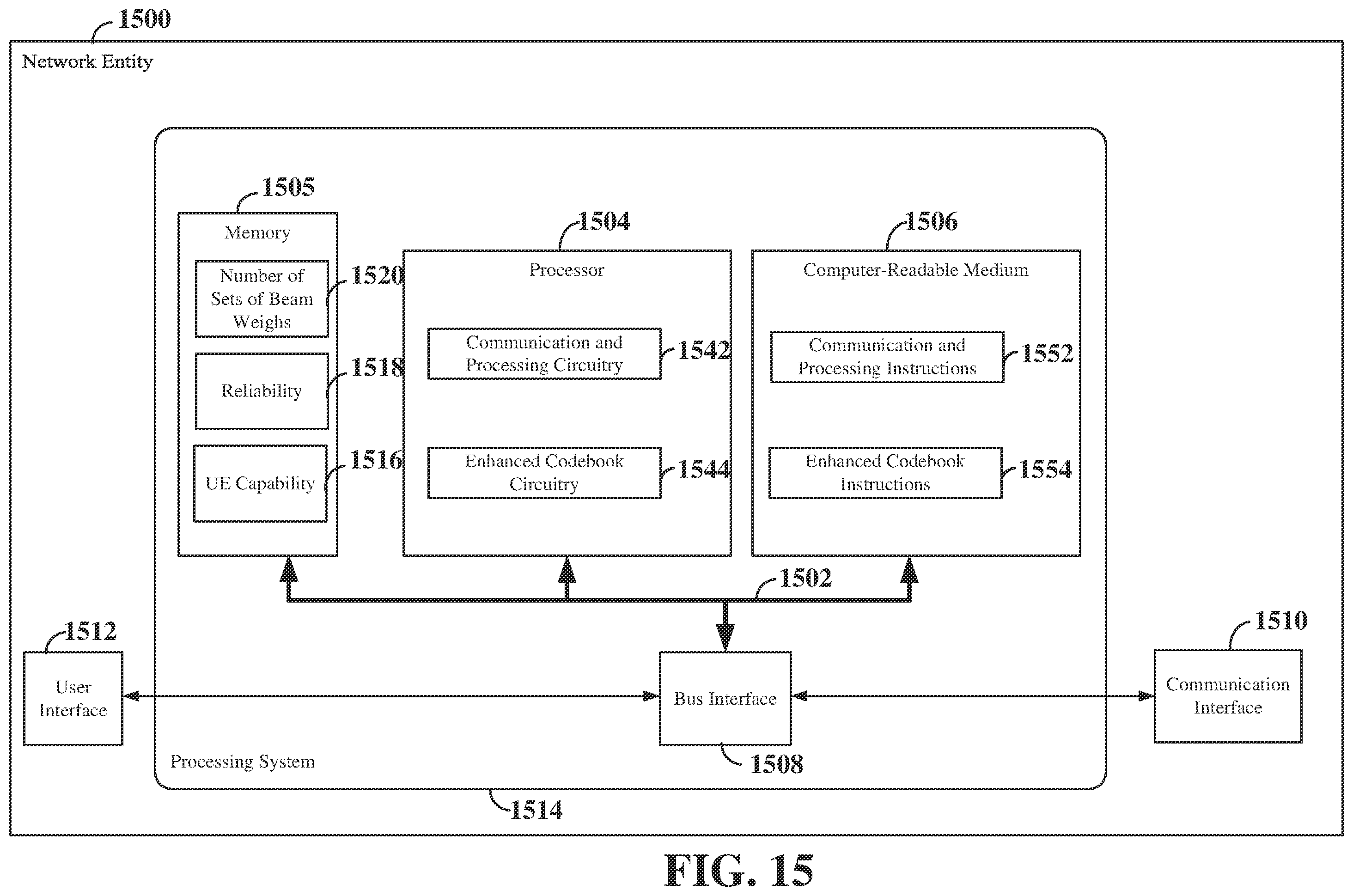 Patent US12368482 Figure 15 – Enhanced beamforming codebook design with out-of-coverage beams