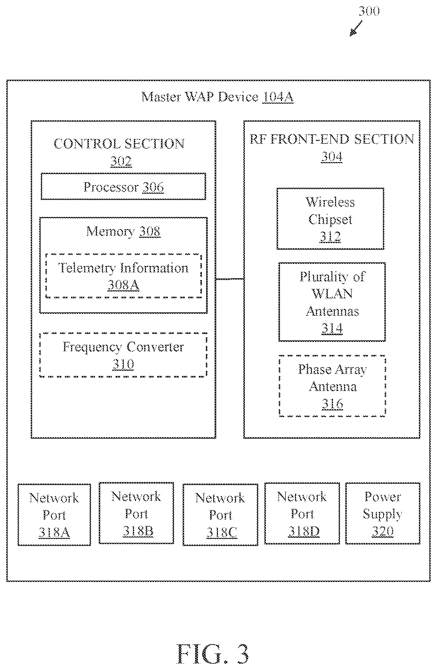 Patent US12368498 Figure 5 – System and method of central cloud server managed wireless backhaul network using hybrid repeater devices