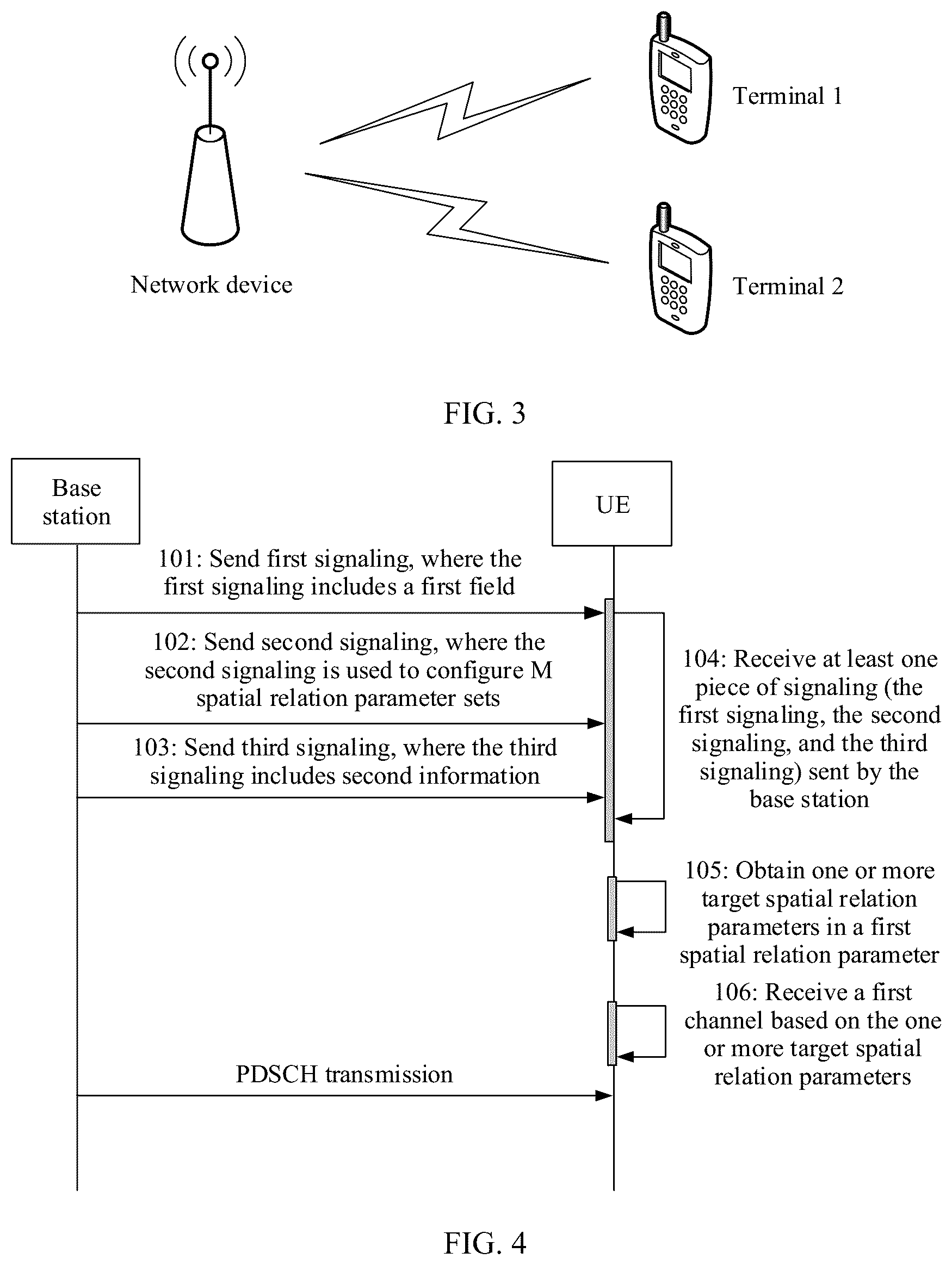 Patent US12368562 Figure 4 – Spatial relation parameter selection method, apparatus, and device