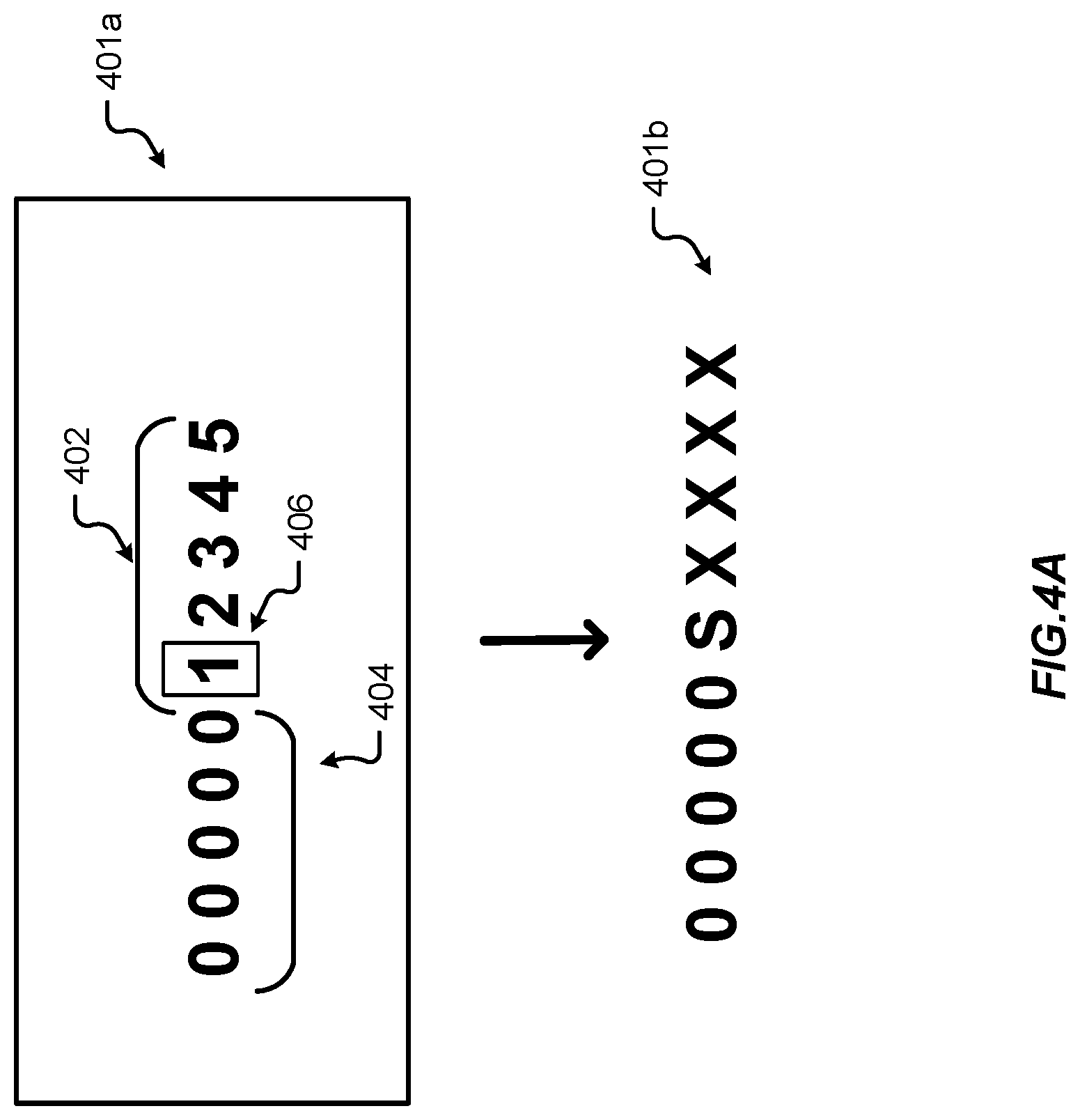 Patent US12368572 Figure 4 – Method and apparatus for protecting numbers and strings using format-preserving encryption with automatic precision