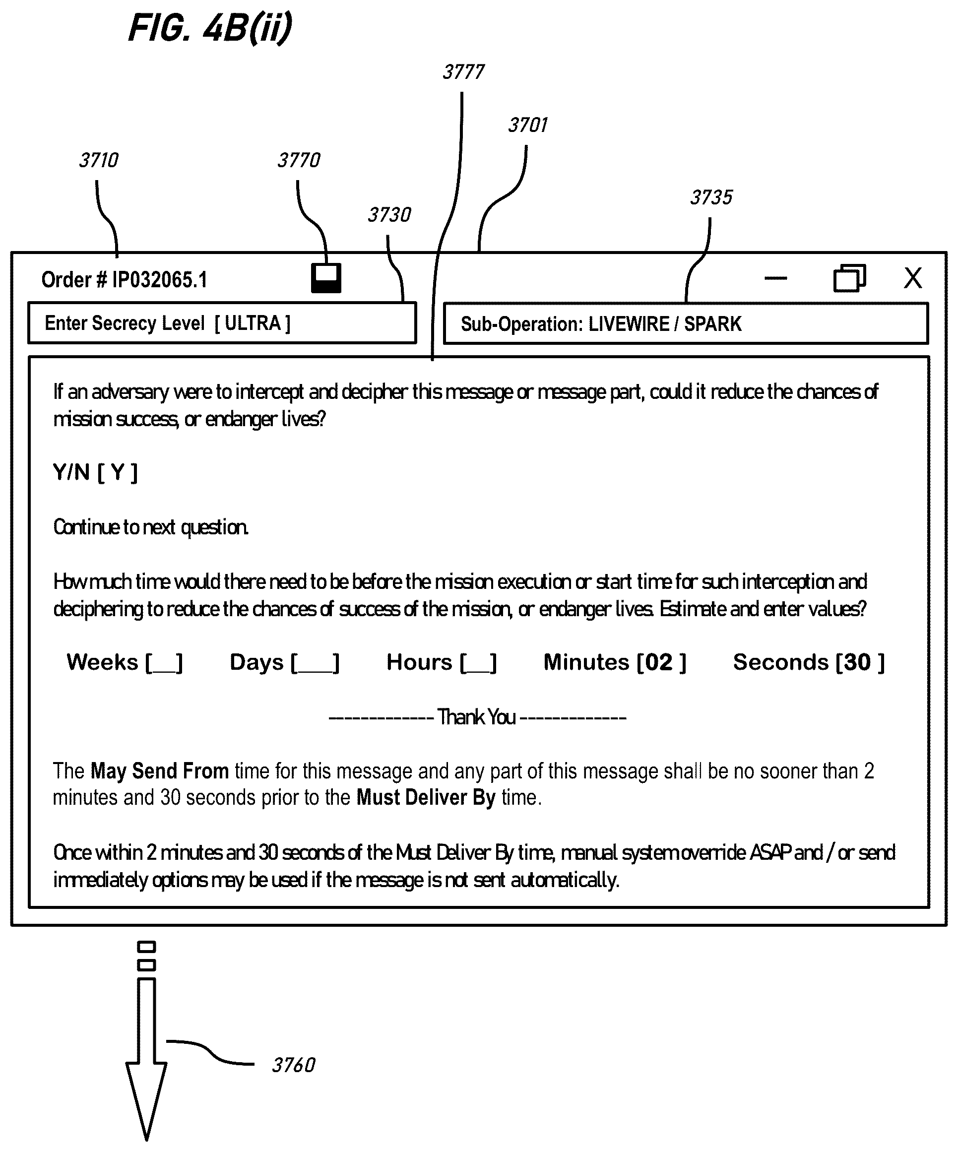 Patent US12368583 Figure 15 – Data security using randomized features
