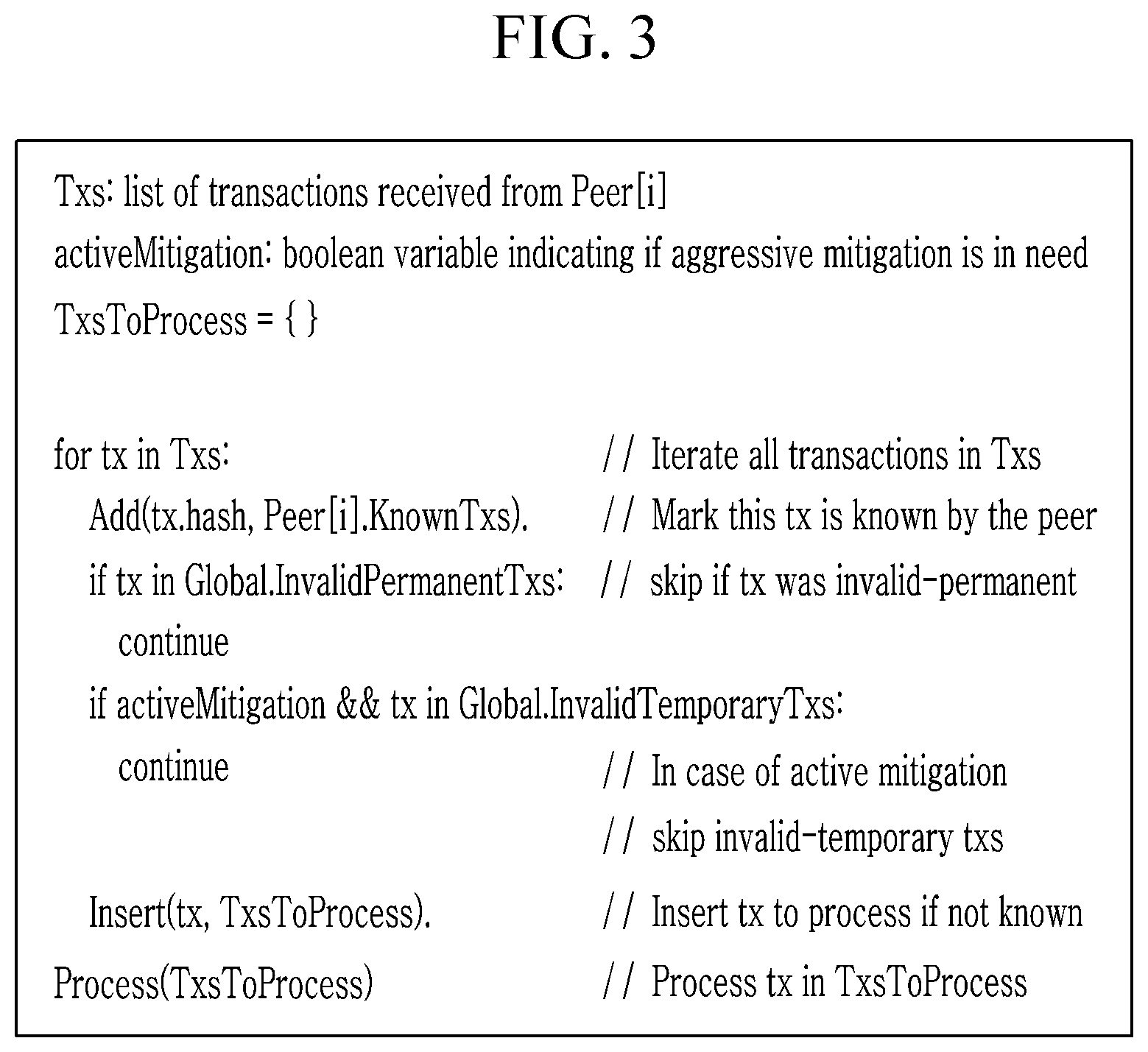Patent US12368595 Figure 3 – Method and apparatus for verifying validity of transactions and blocks