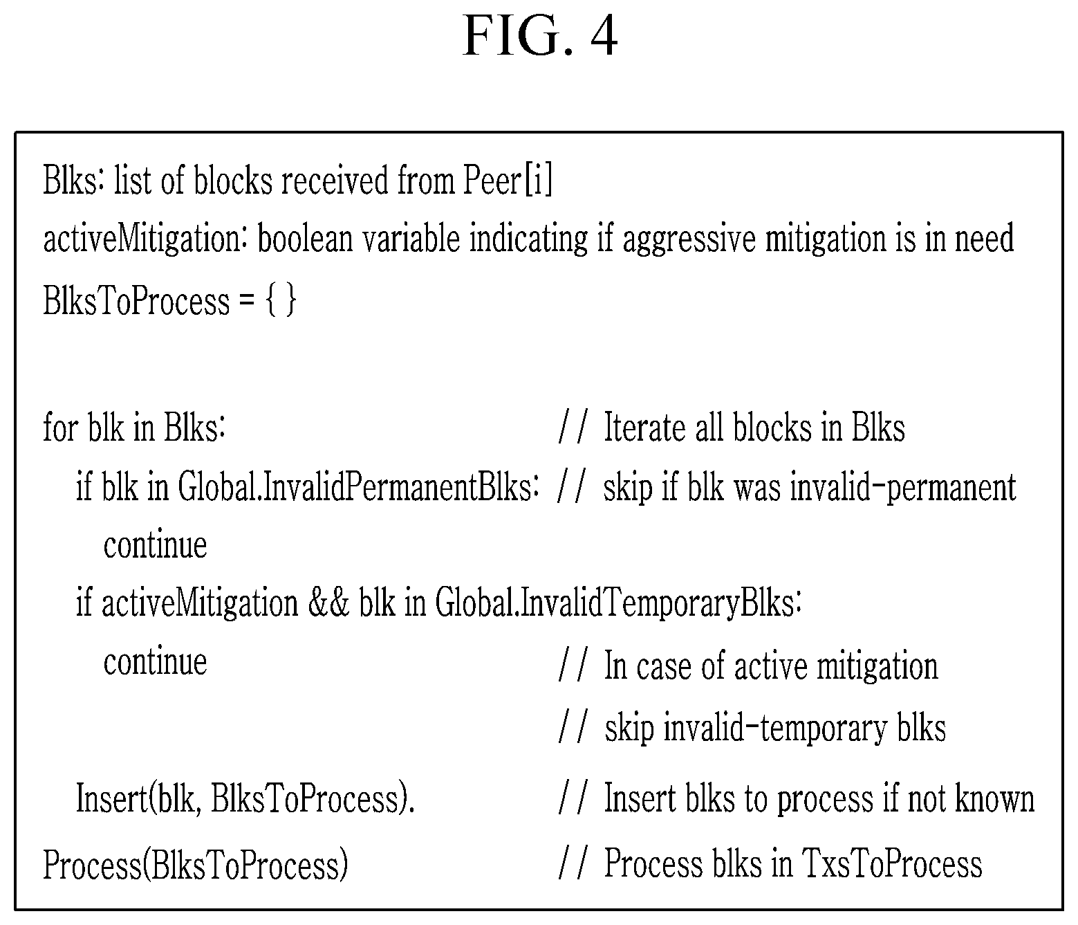 Patent US12368595 Figure 4 – Method and apparatus for verifying validity of transactions and blocks