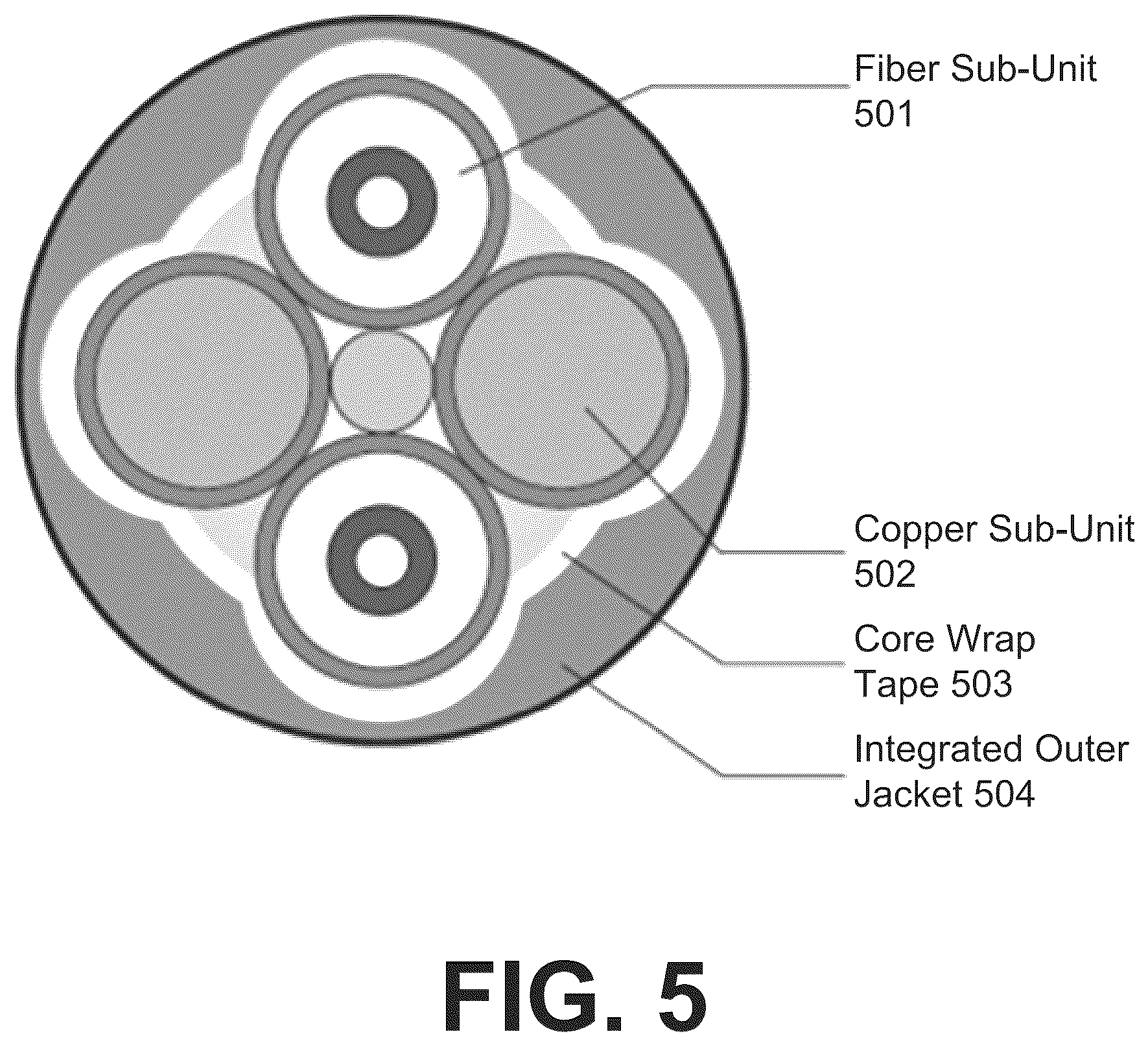Patent US12368615 Figure 8 – Fiber optic communications and power network