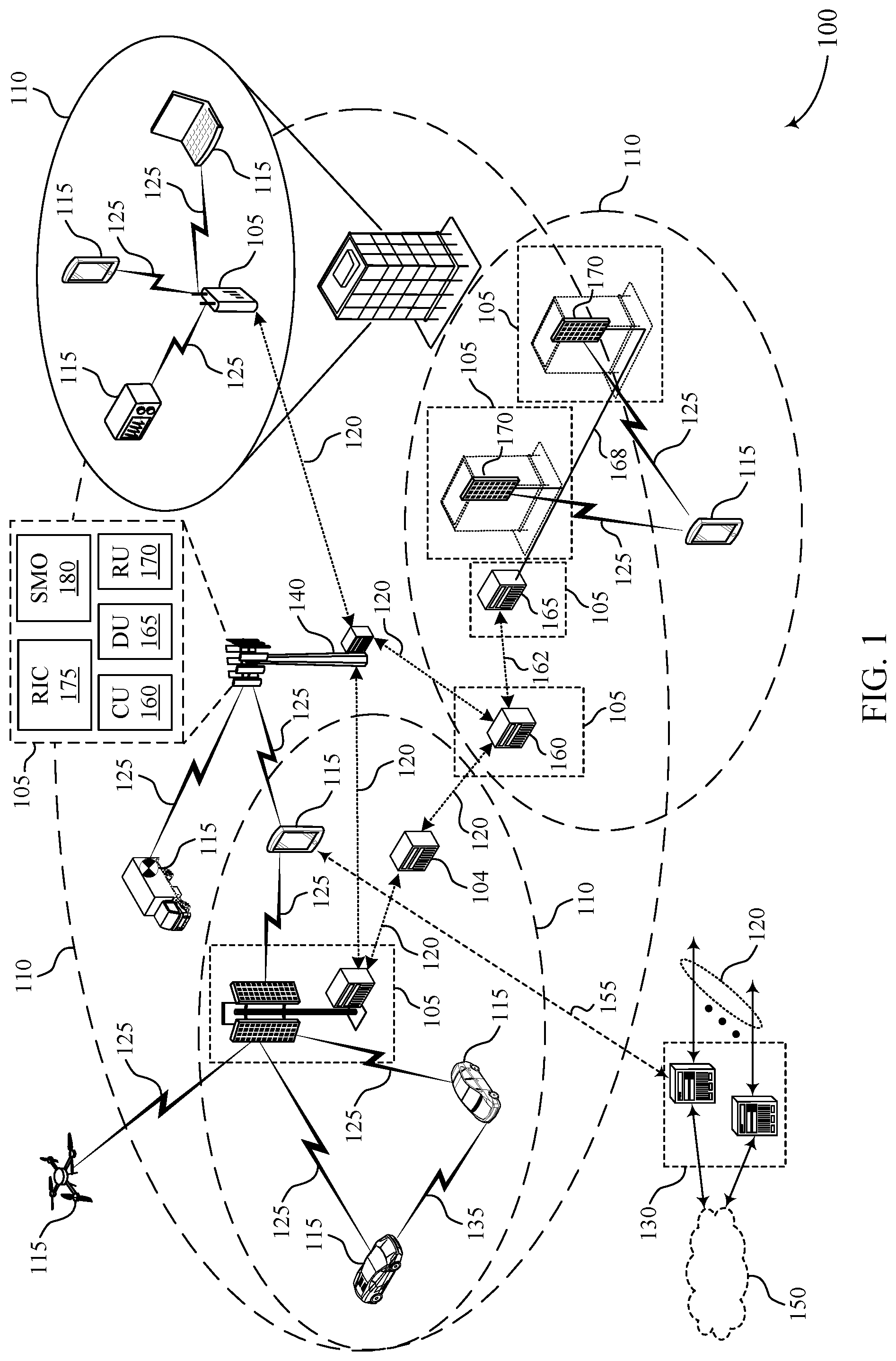 Patent US12368618 — Techniques for cyclic prefix compatible formulation of single carrier waveforms — Figure 1
