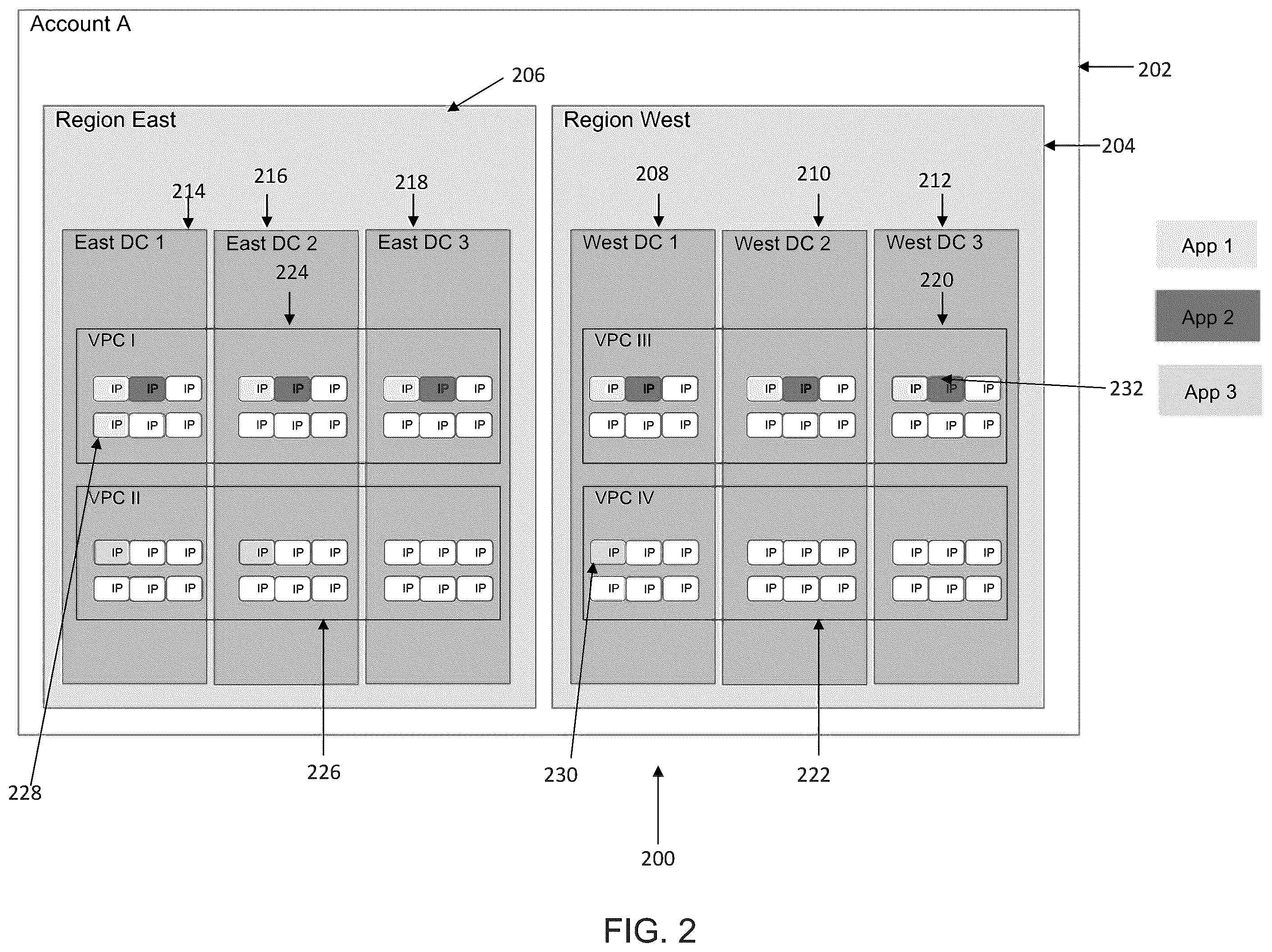 Patent US12368630 Figure 2 – Identifying network issues in a cloud computing environment