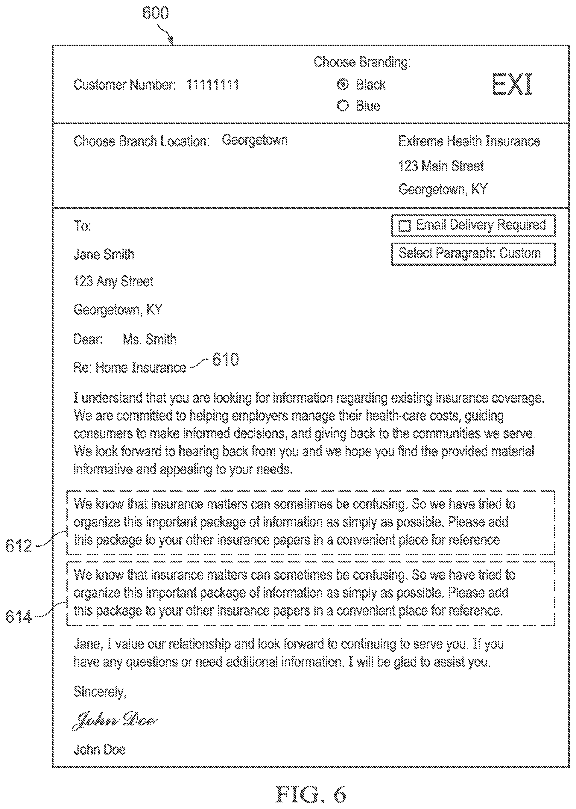 Patent US12368687 Figure 8 – Conversation-enabled document system and method