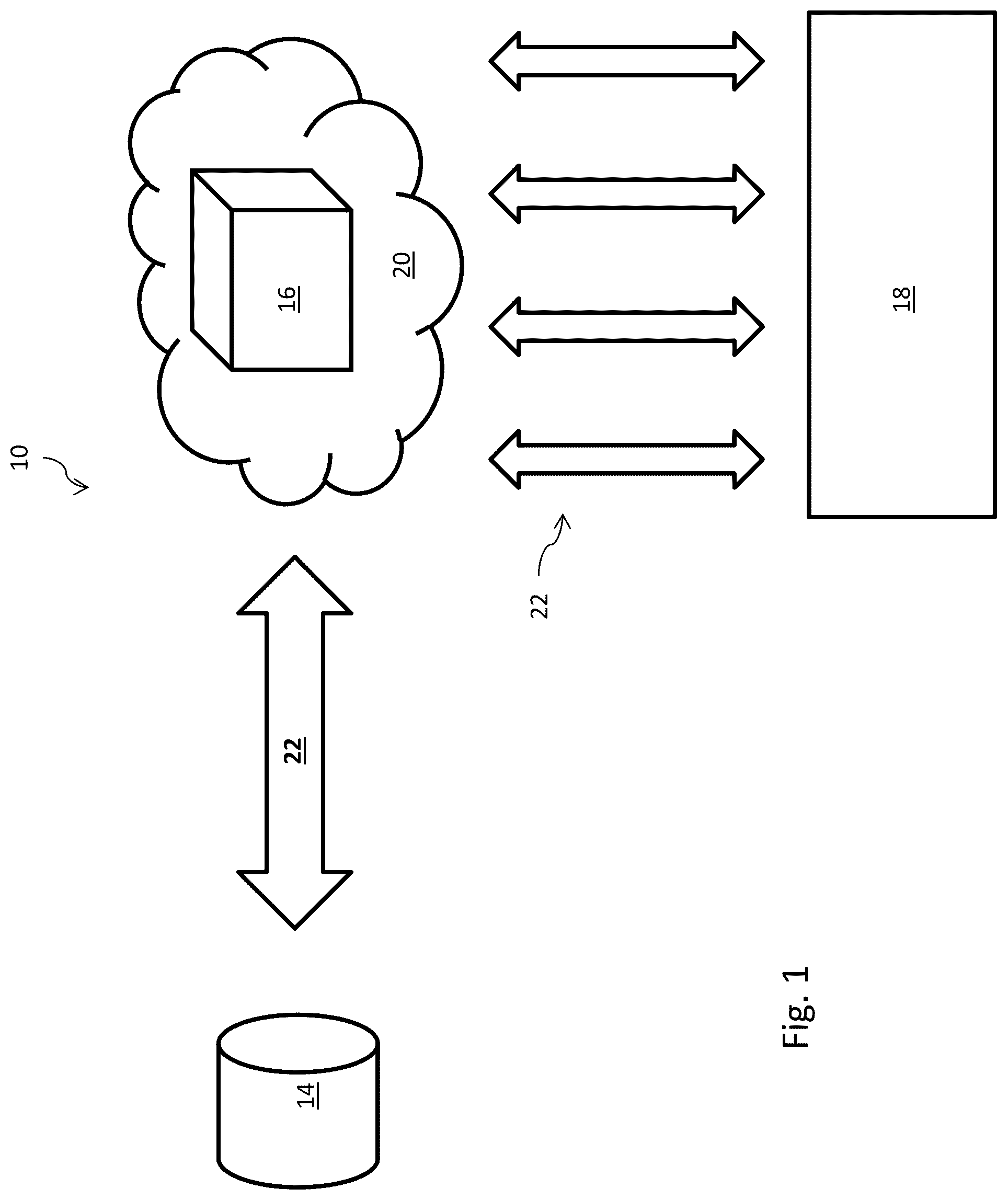 Patent US12368714 Figure 1 – Secure document storage system