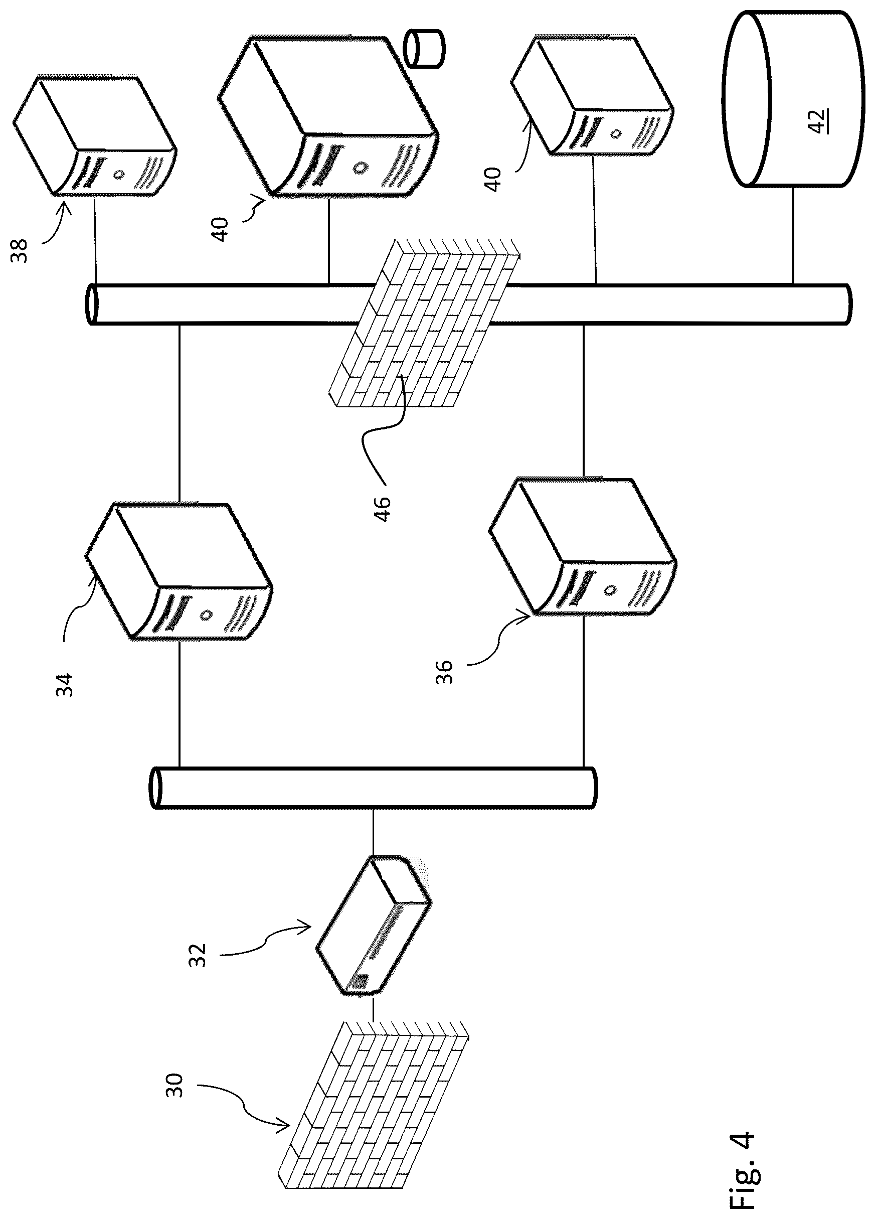 Patent US12368714 Figure 4 – Secure document storage system