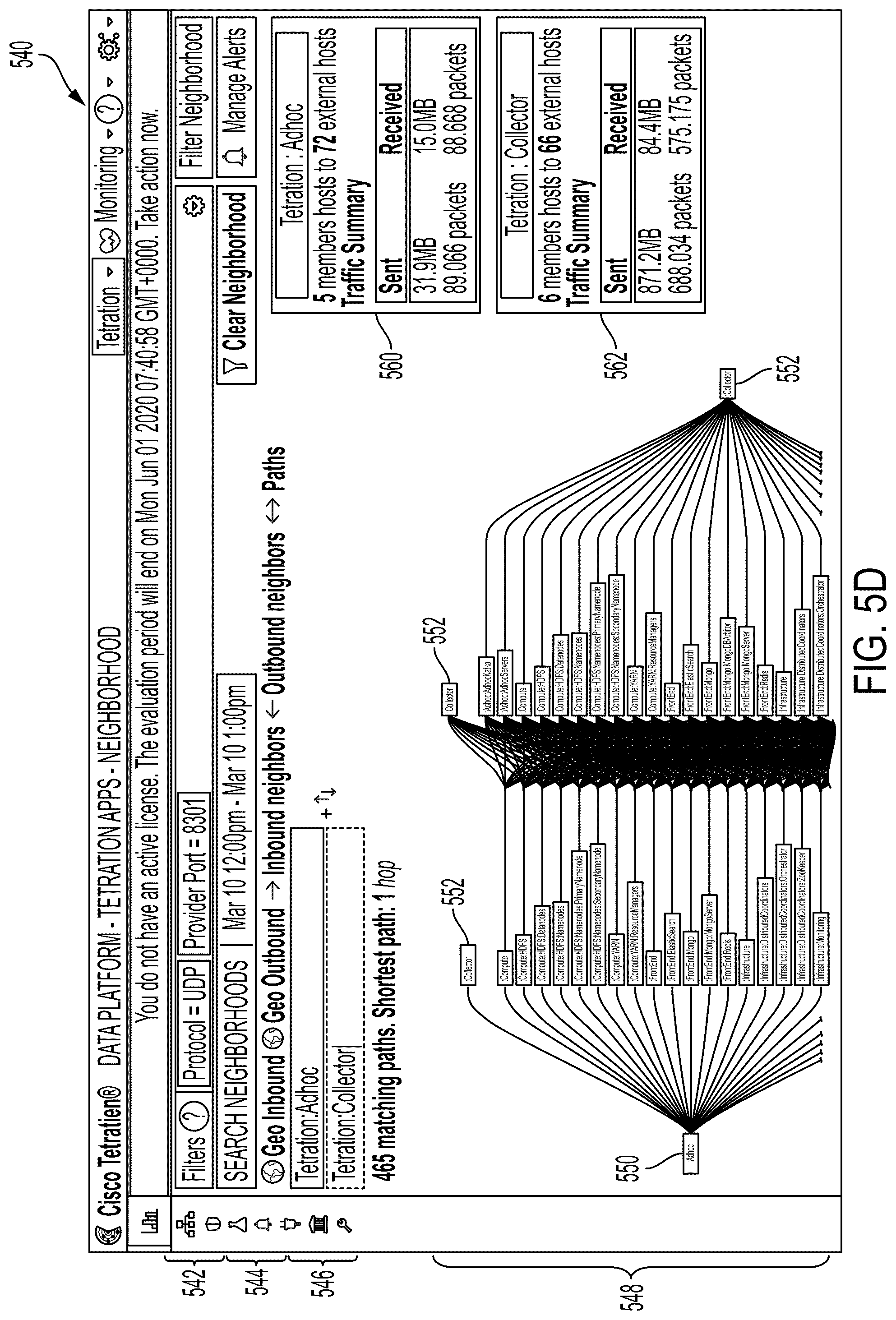 Patent US12368749 Figure 8 – Secure neighborhoods assessment in enterprise networks