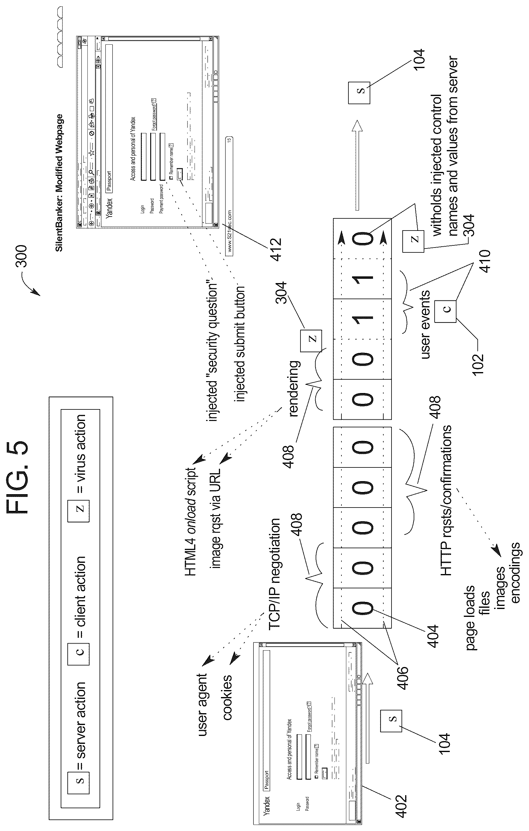Patent US12368753 Figure 4 – Methods and apparatus for detecting a presence of a malicious application