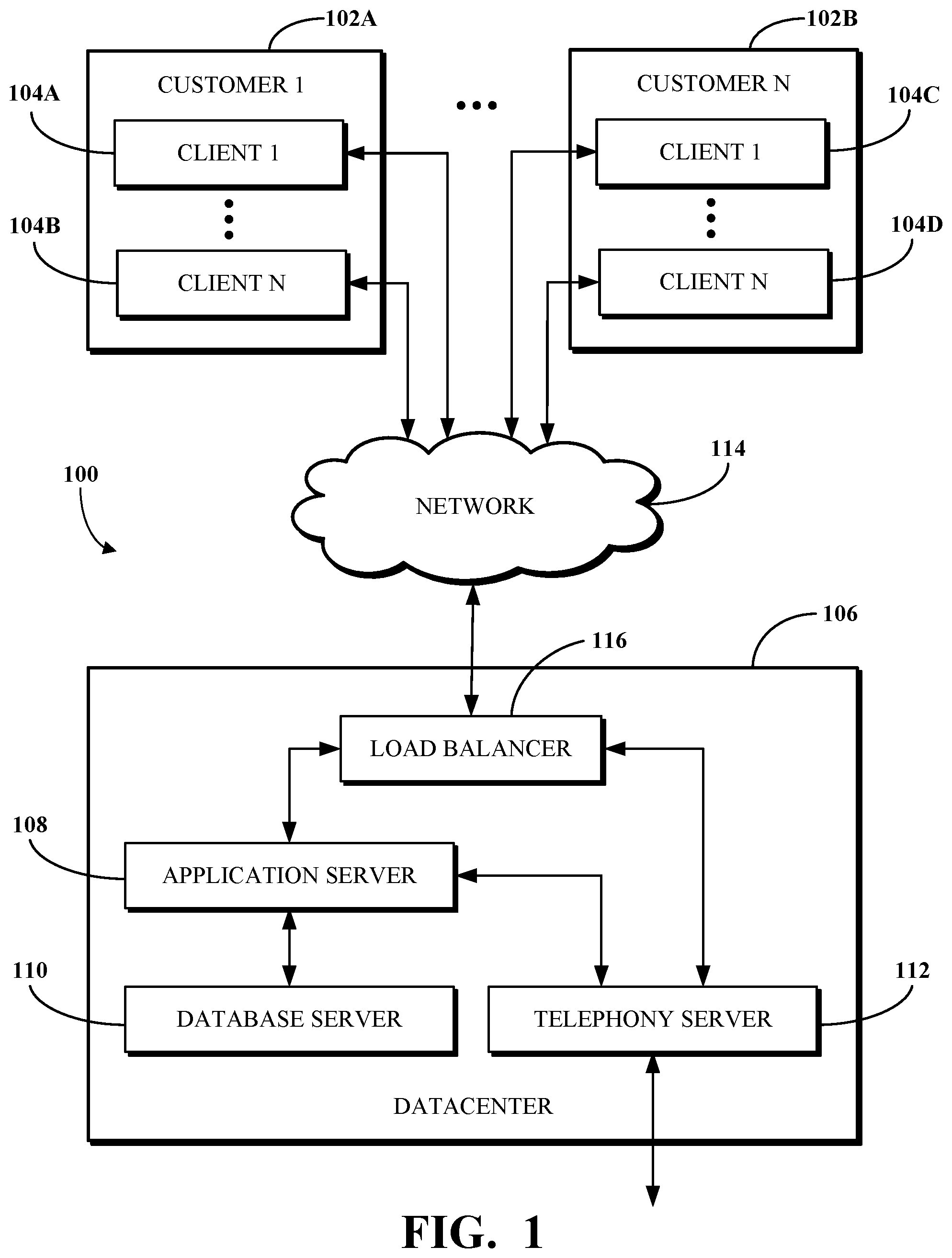 Patent US12368766 Figure 1 – Increasing quality associated with an audio output during a video conference