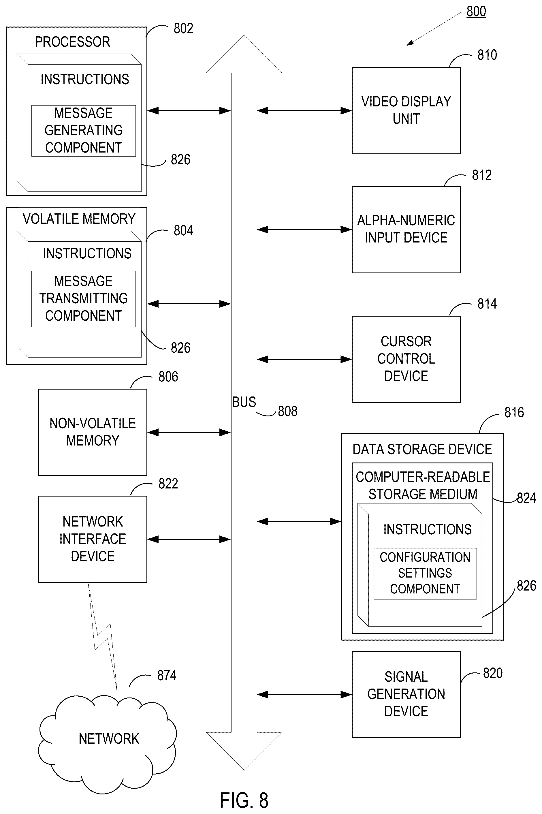 Patent US12368784 Figure 8 – Network beacon for hypervisor installations