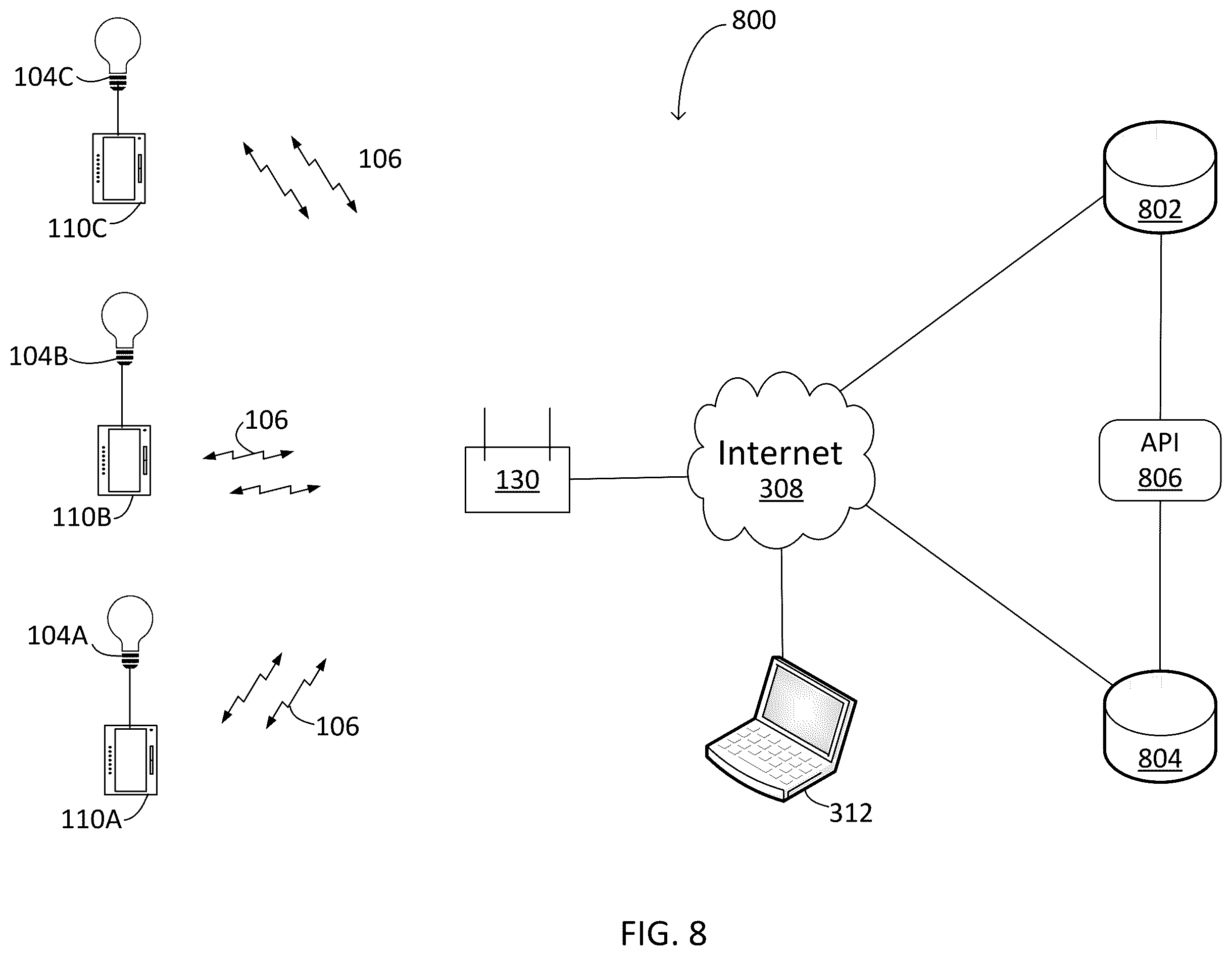 Patent US12368791 Figure 12 – Multiple network access load control devices