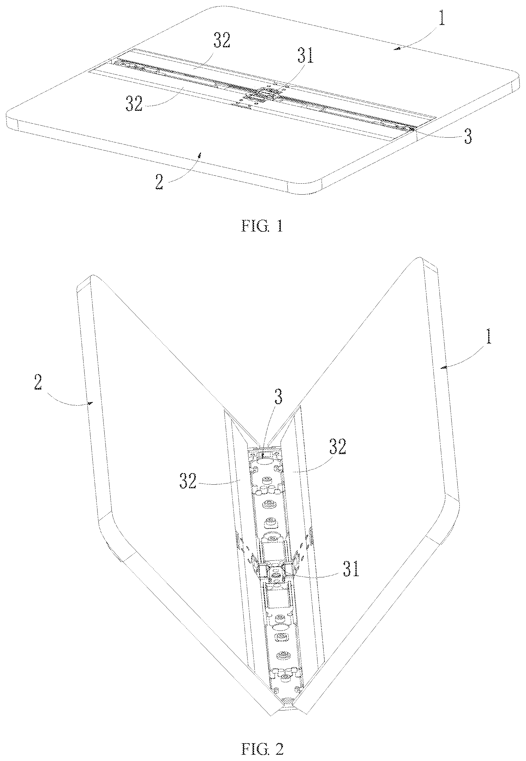 Patent US12368792 — Rotating shaft assembly and electronic device — Figure 1