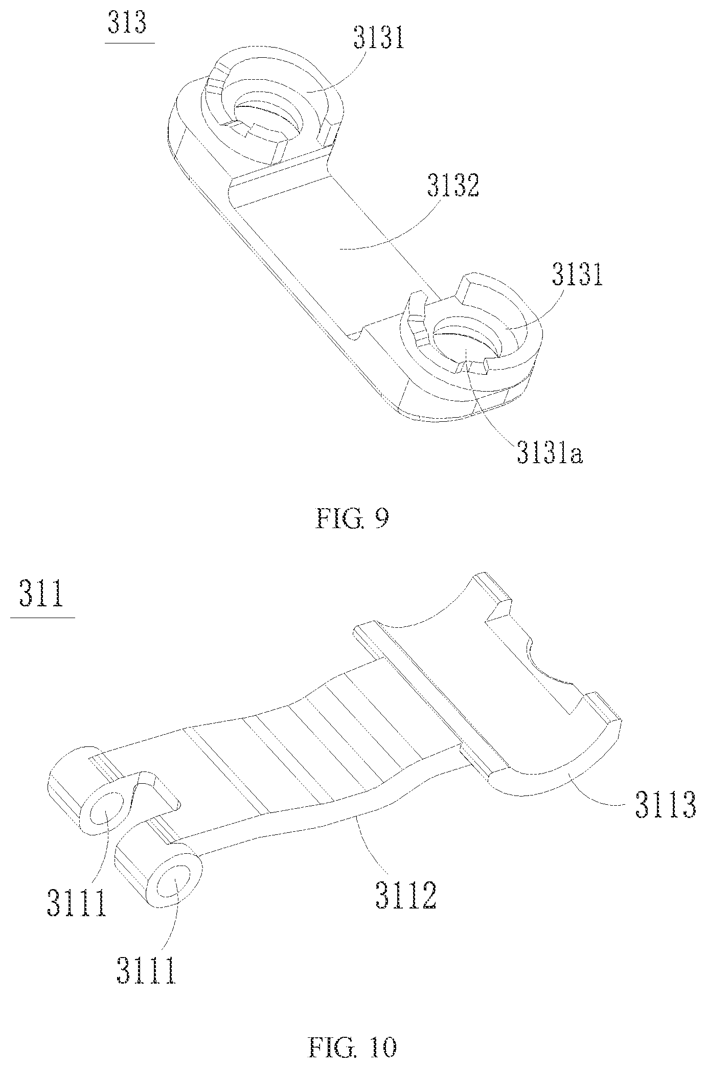 Patent US12368792 Figure 5 – Rotating shaft assembly and electronic device