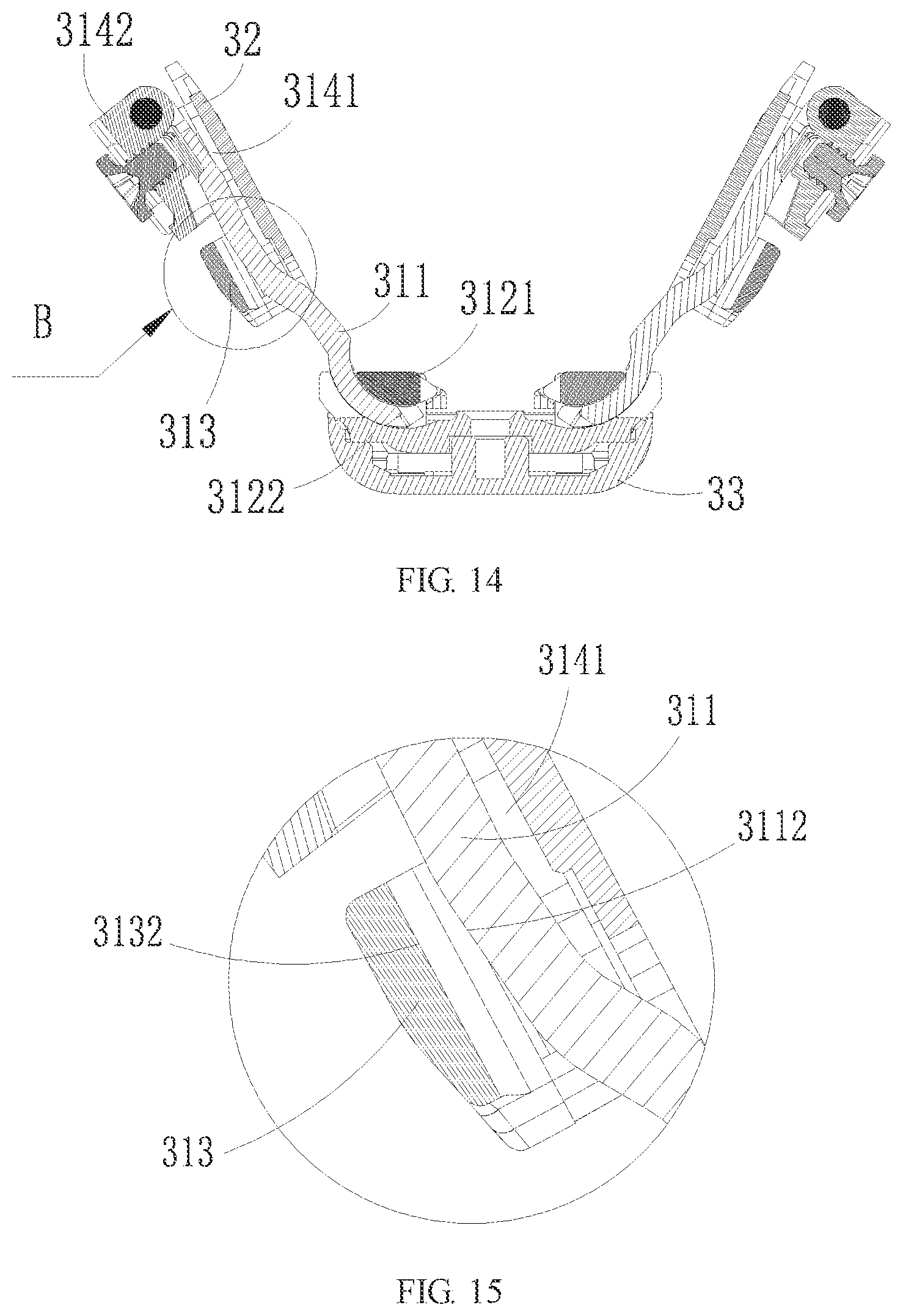 Patent US12368792 Figure 7 – Rotating shaft assembly and electronic device