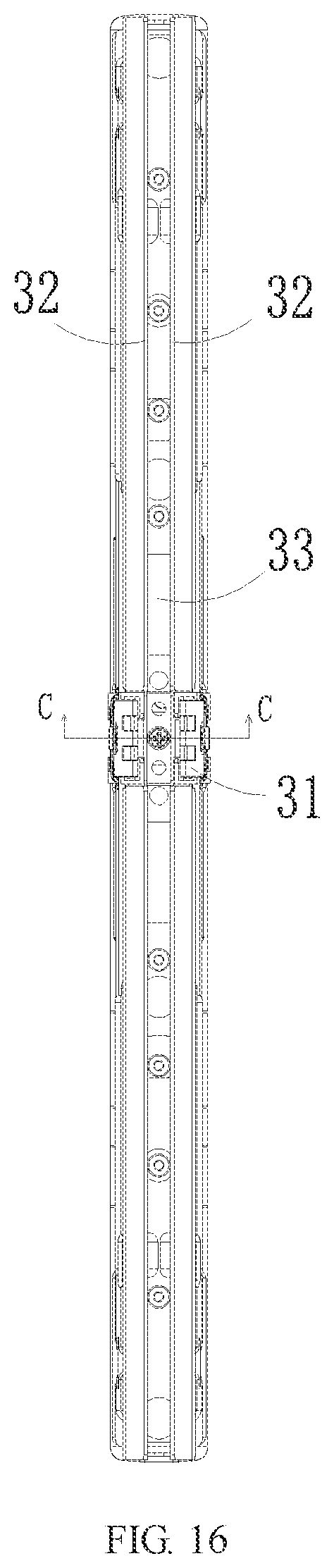 Patent US12368792 Figure 8 – Rotating shaft assembly and electronic device