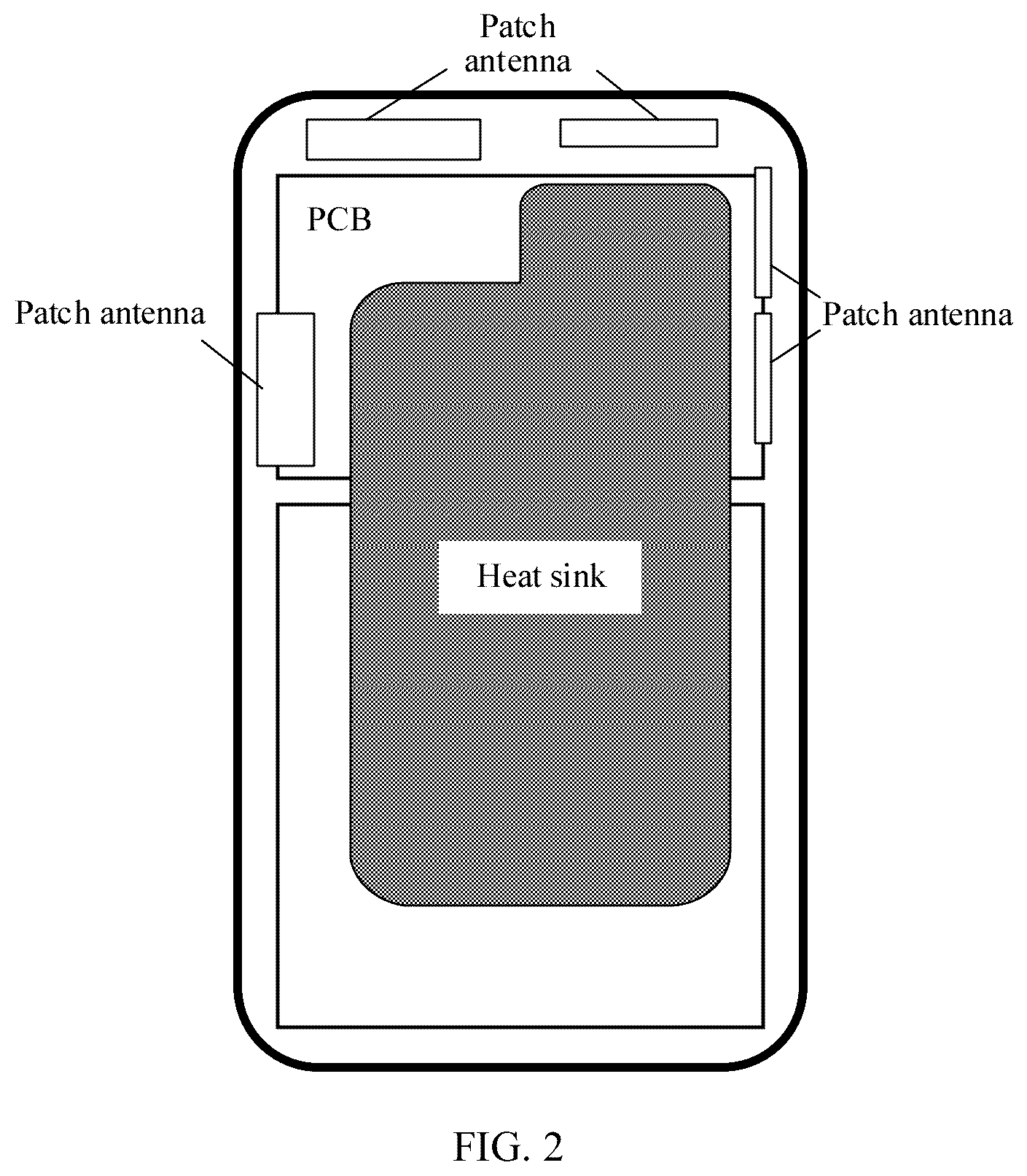 Patent US12368795 Figure 2 – Electronic device
