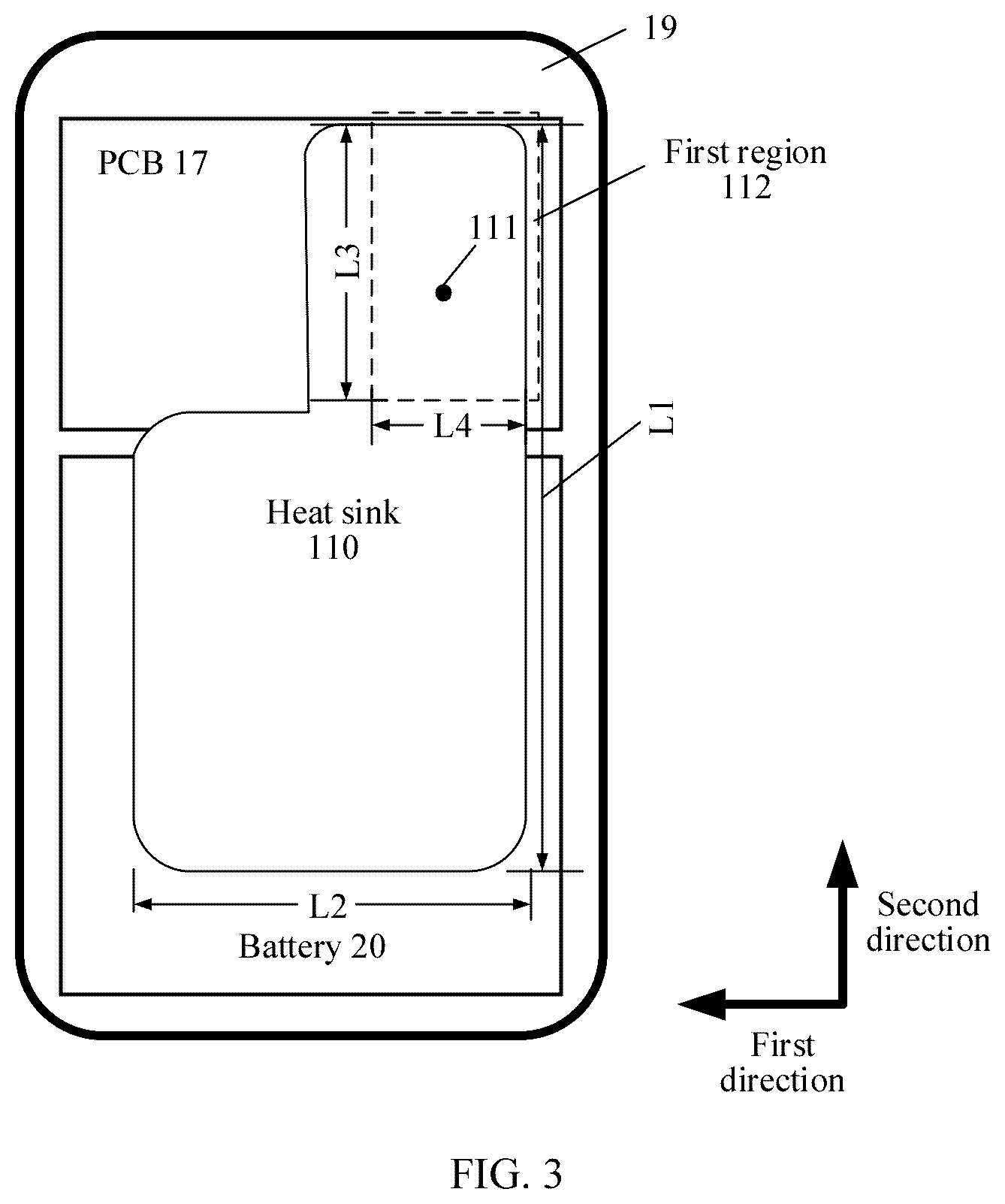 Patent US12368795 Figure 3 – Electronic device