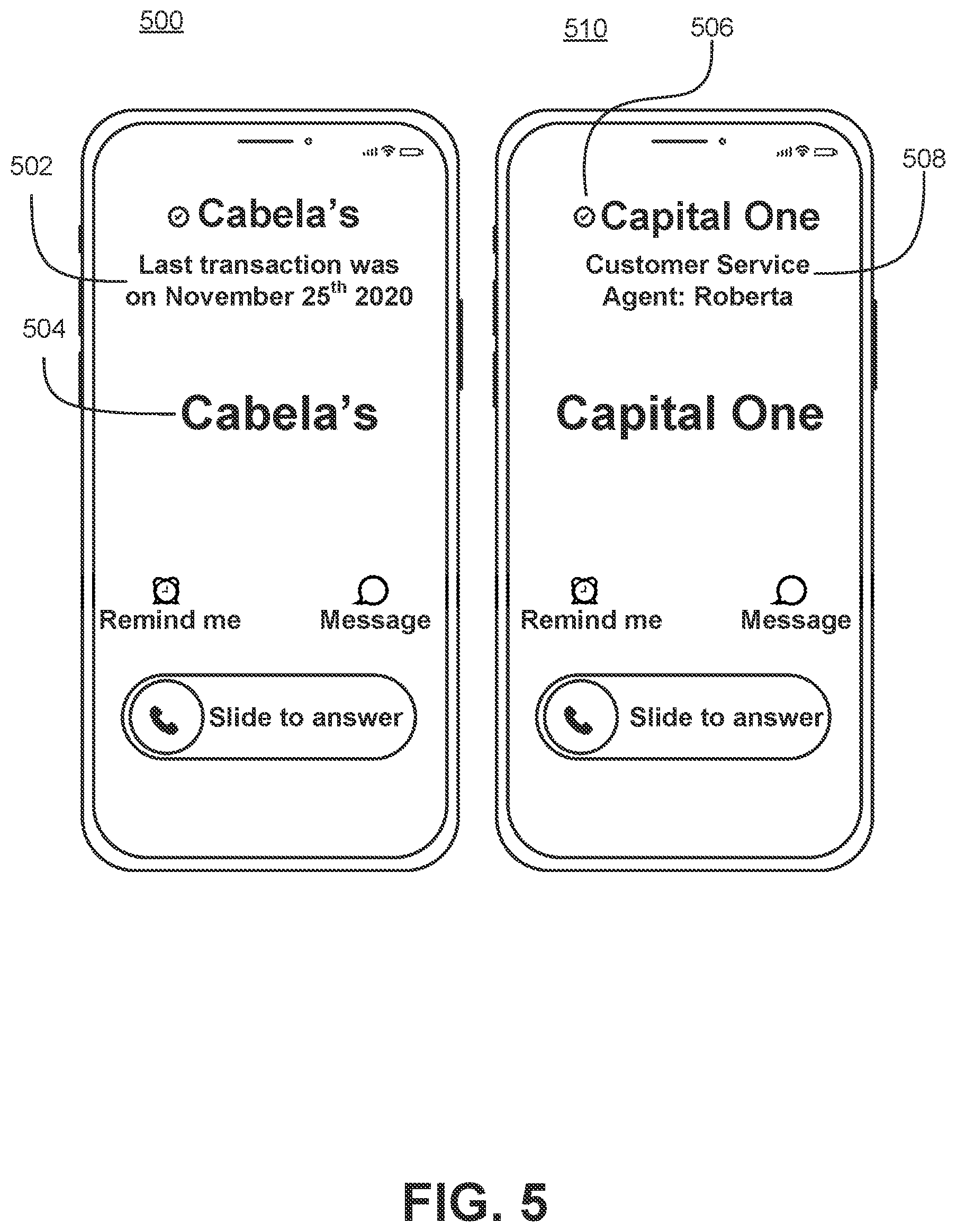 Patent US12368798 Figure 5 – Restricting access based on voice communication parameters