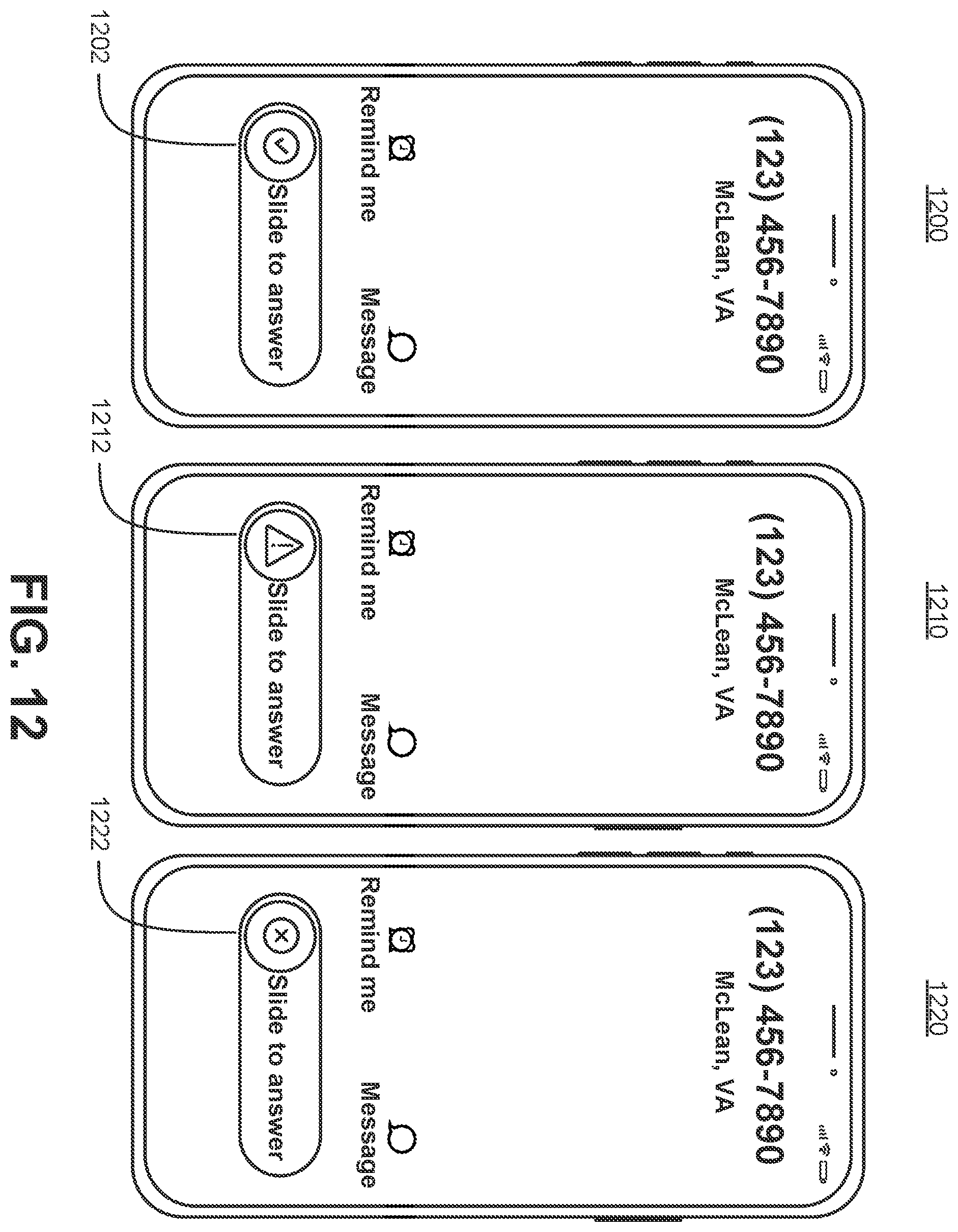 Patent US12368798 Figure 12 – Restricting access based on voice communication parameters