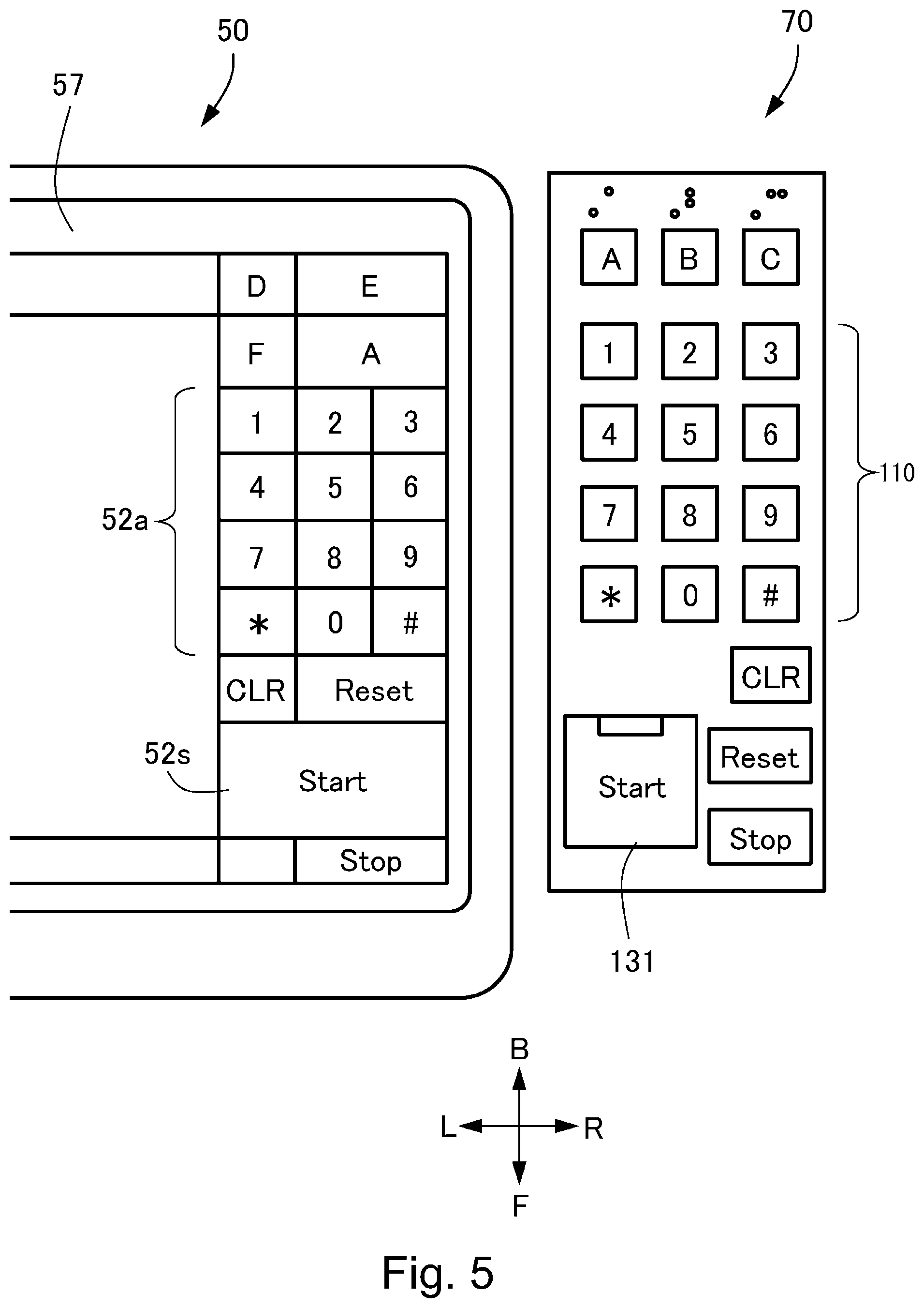 Patent US12368809 Figure 5 – Input device and image forming apparatus