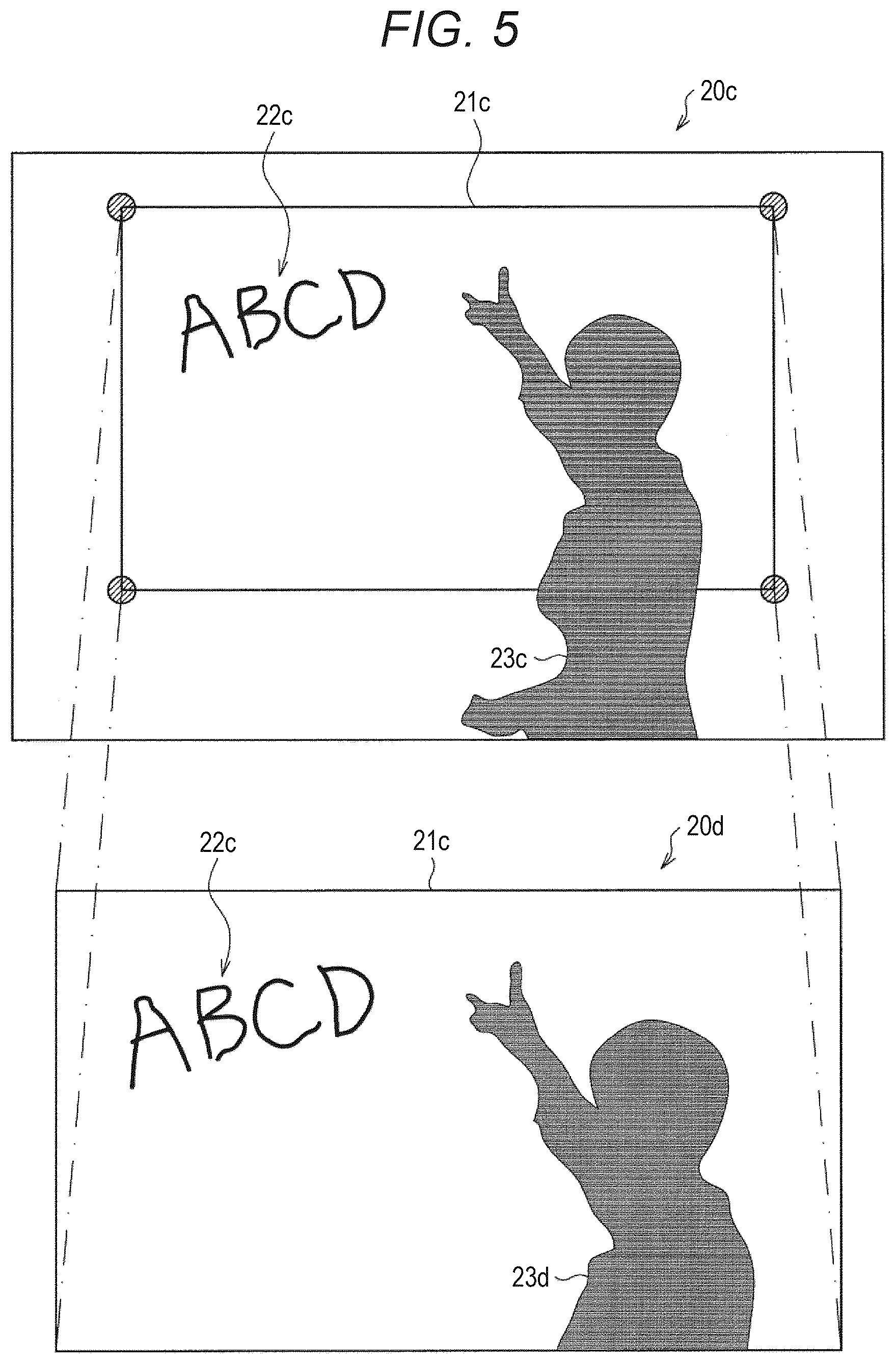 Patent US12368811 Figure 5 – Image processing apparatus, image processing method, and program for determining color information of an image