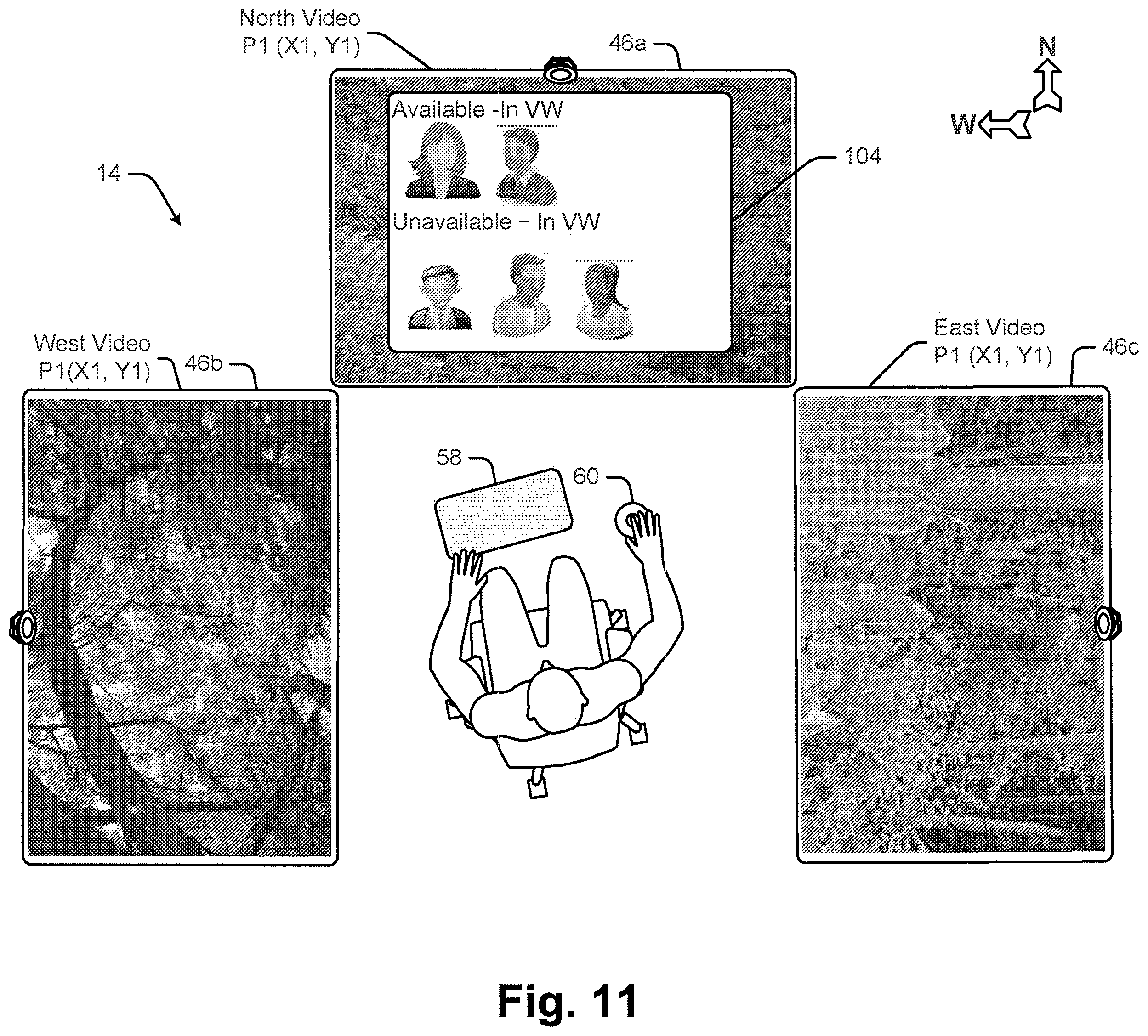 Patent US12368817 Figure 11 – Virtual world method and system for affecting mind state
