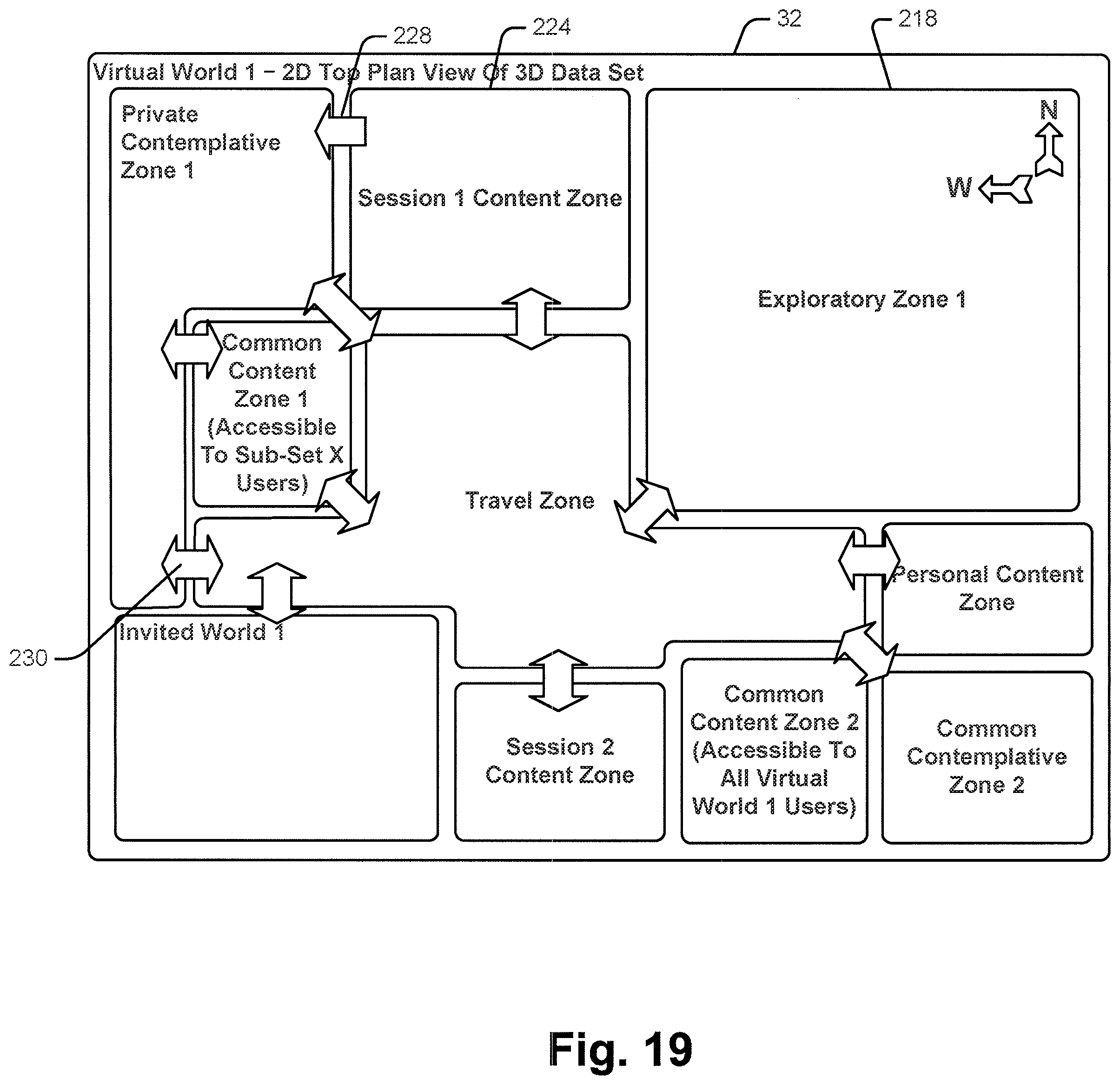 Patent US12368817 Figure 19 – Virtual world method and system for affecting mind state