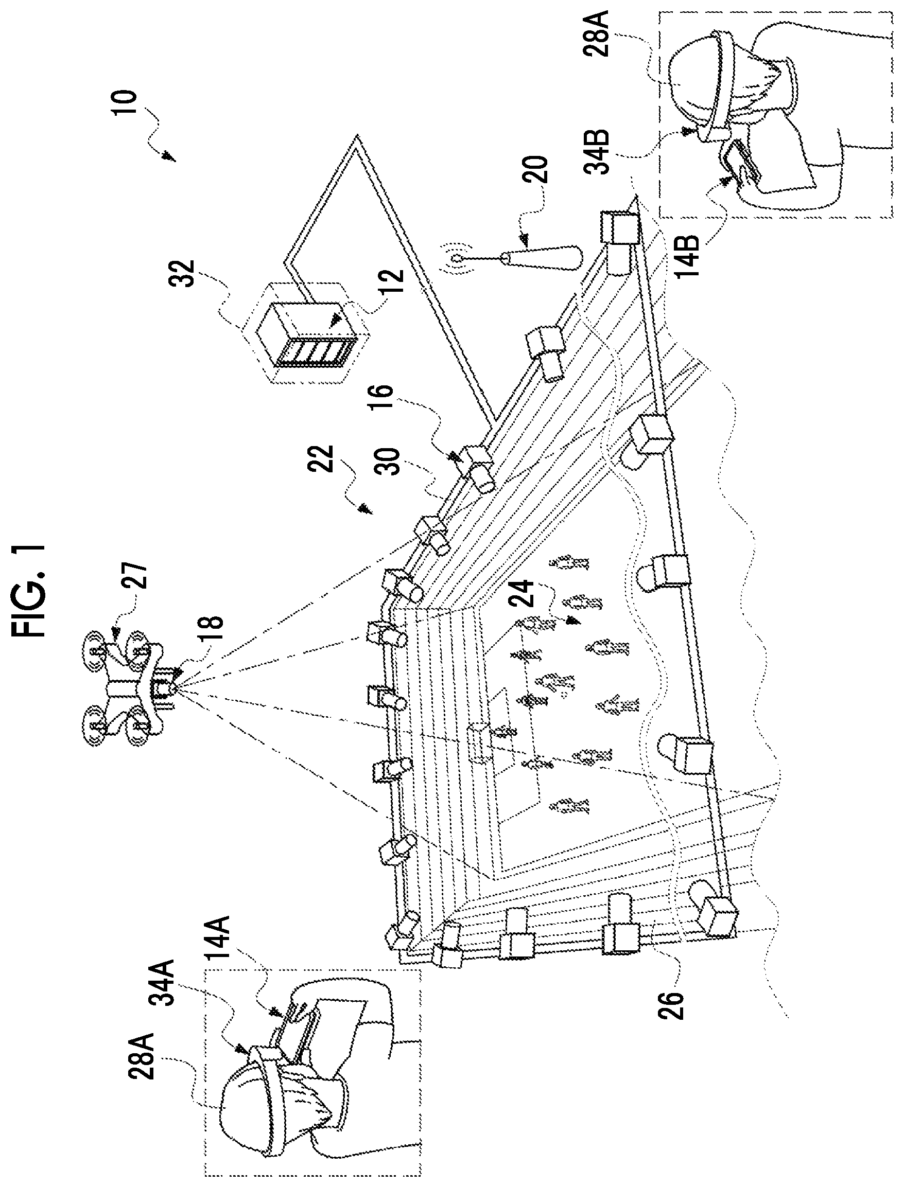Patent US12368835 Figure 1 – Display control device, display control method, and program