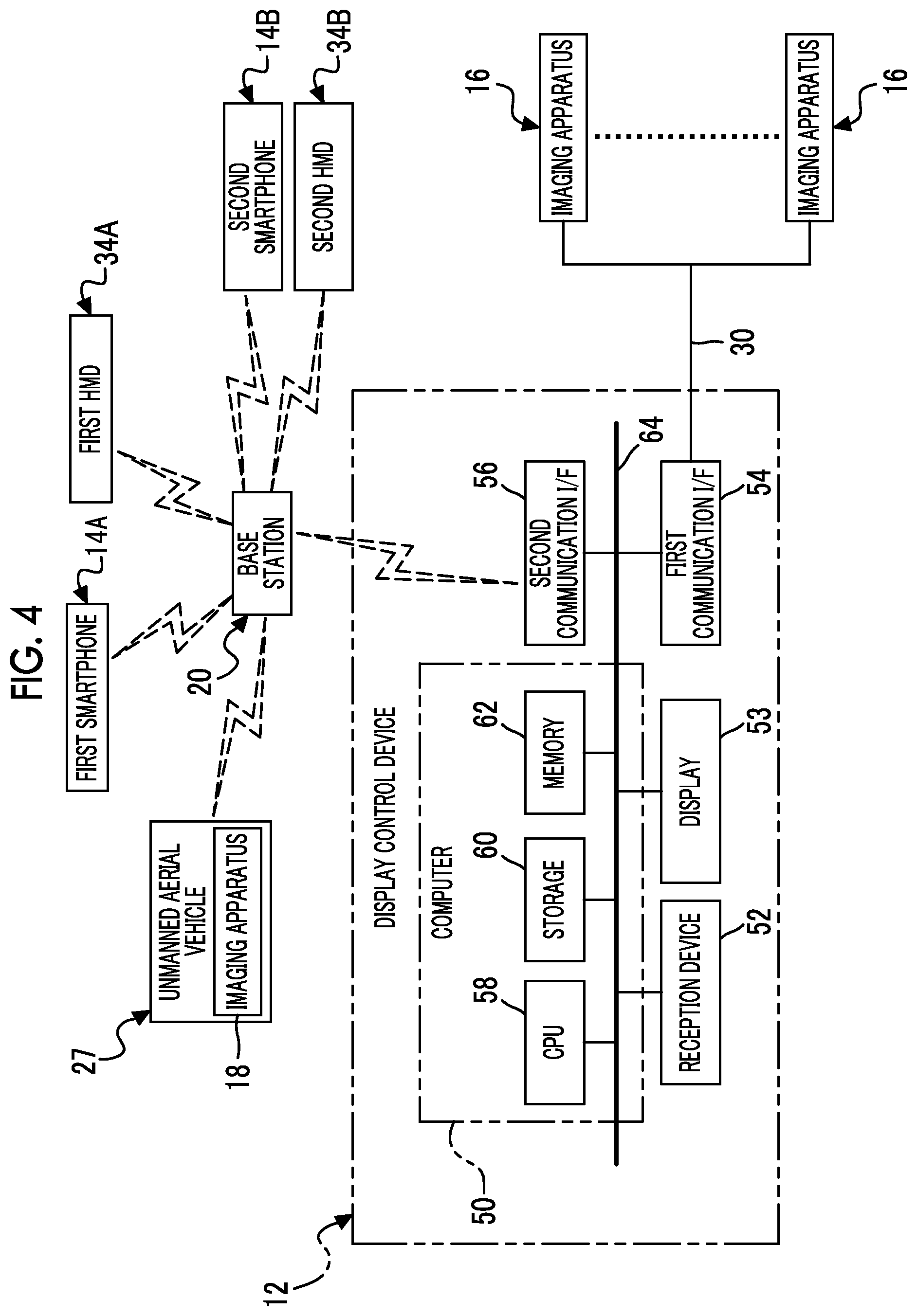 Patent US12368835 Figure 4 – Display control device, display control method, and program
