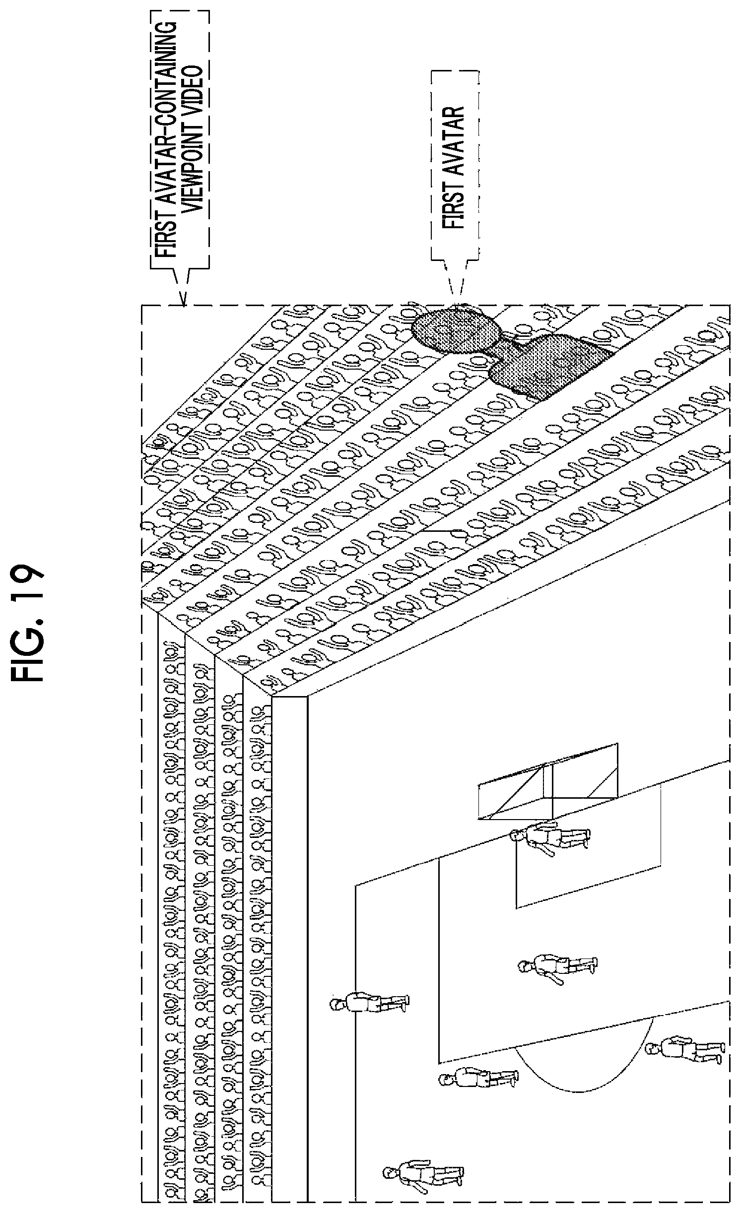 Patent US12368835 Figure 19 – Display control device, display control method, and program