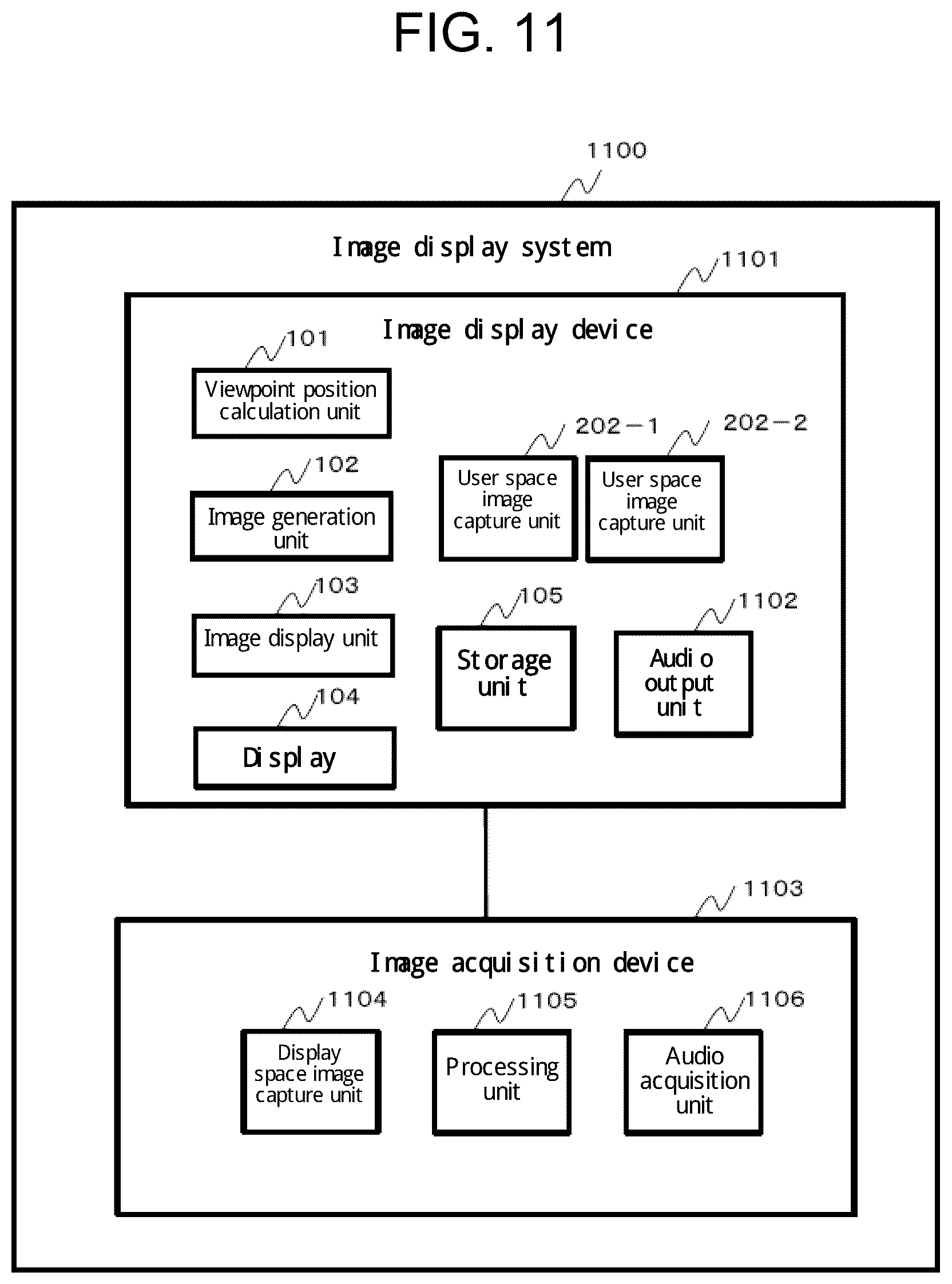 Patent US12368836 Figure 11 – Image display system and image display method