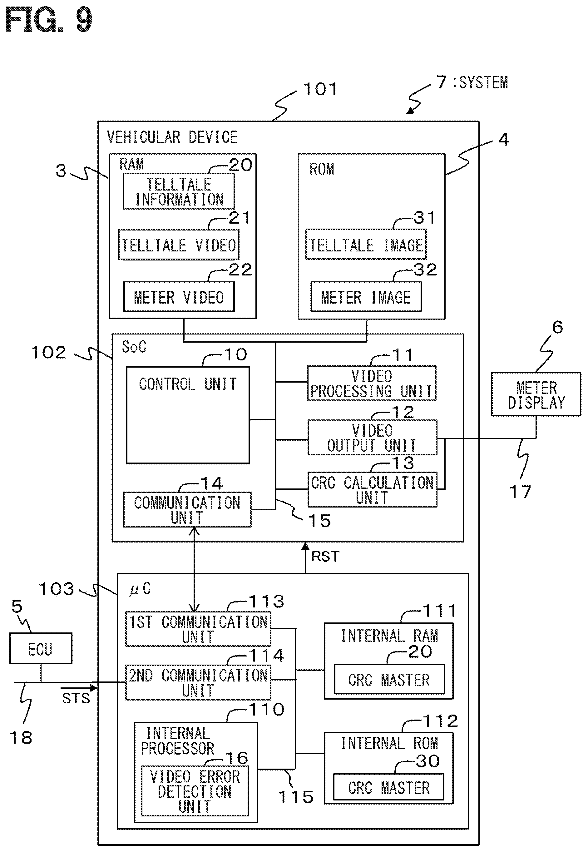 Patent US12368838 Figure 9 – Vehicular device and method for the same