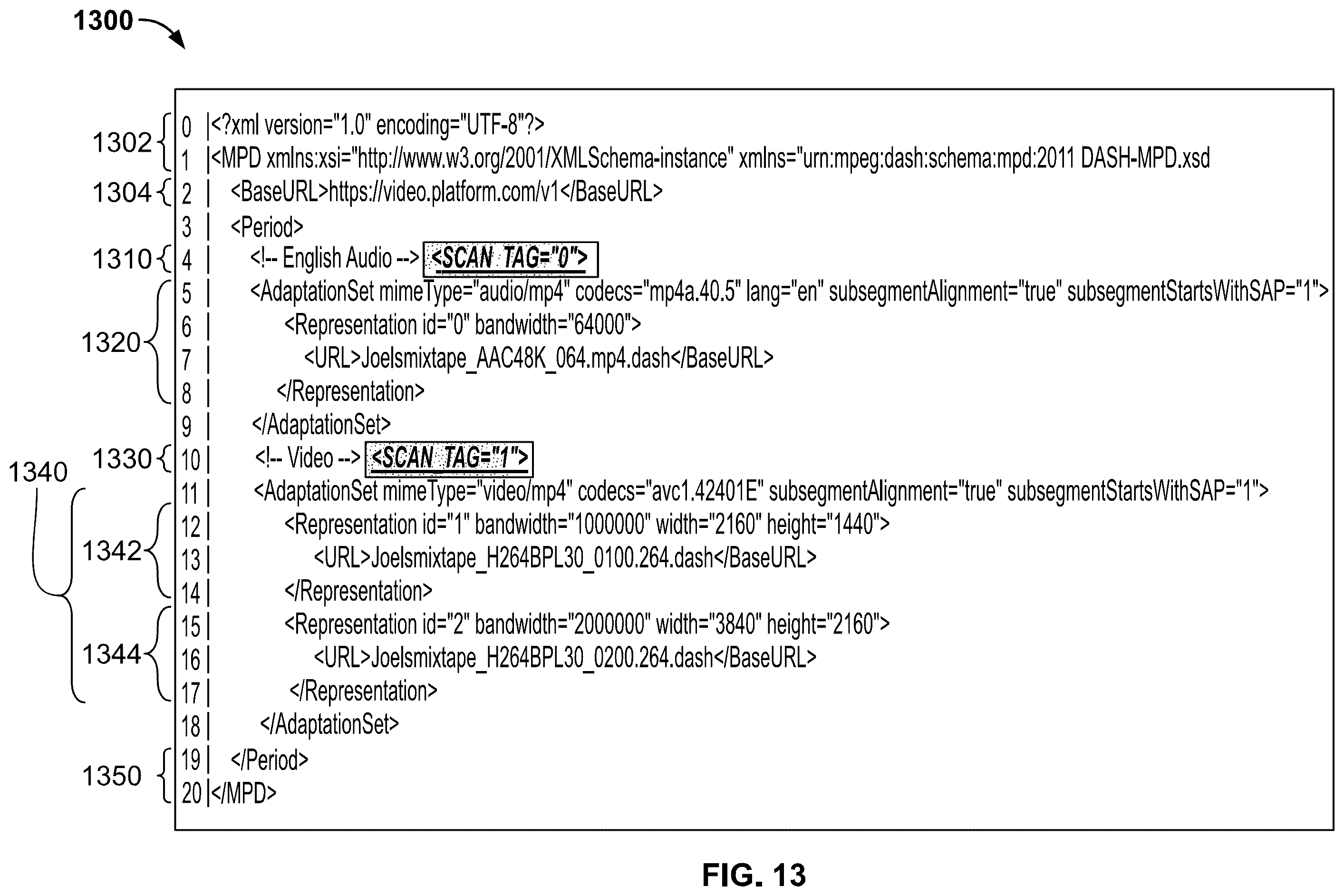 Patent US12368923 Figure 13 – Systems and methods for detecting a number of viewers