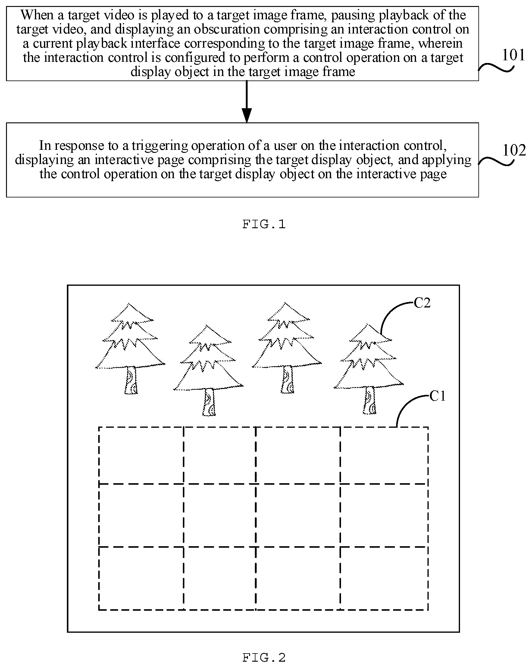 Patent US12368929 Figure 1 – Video-based interaction method and apparatus, storage medium and electronic device