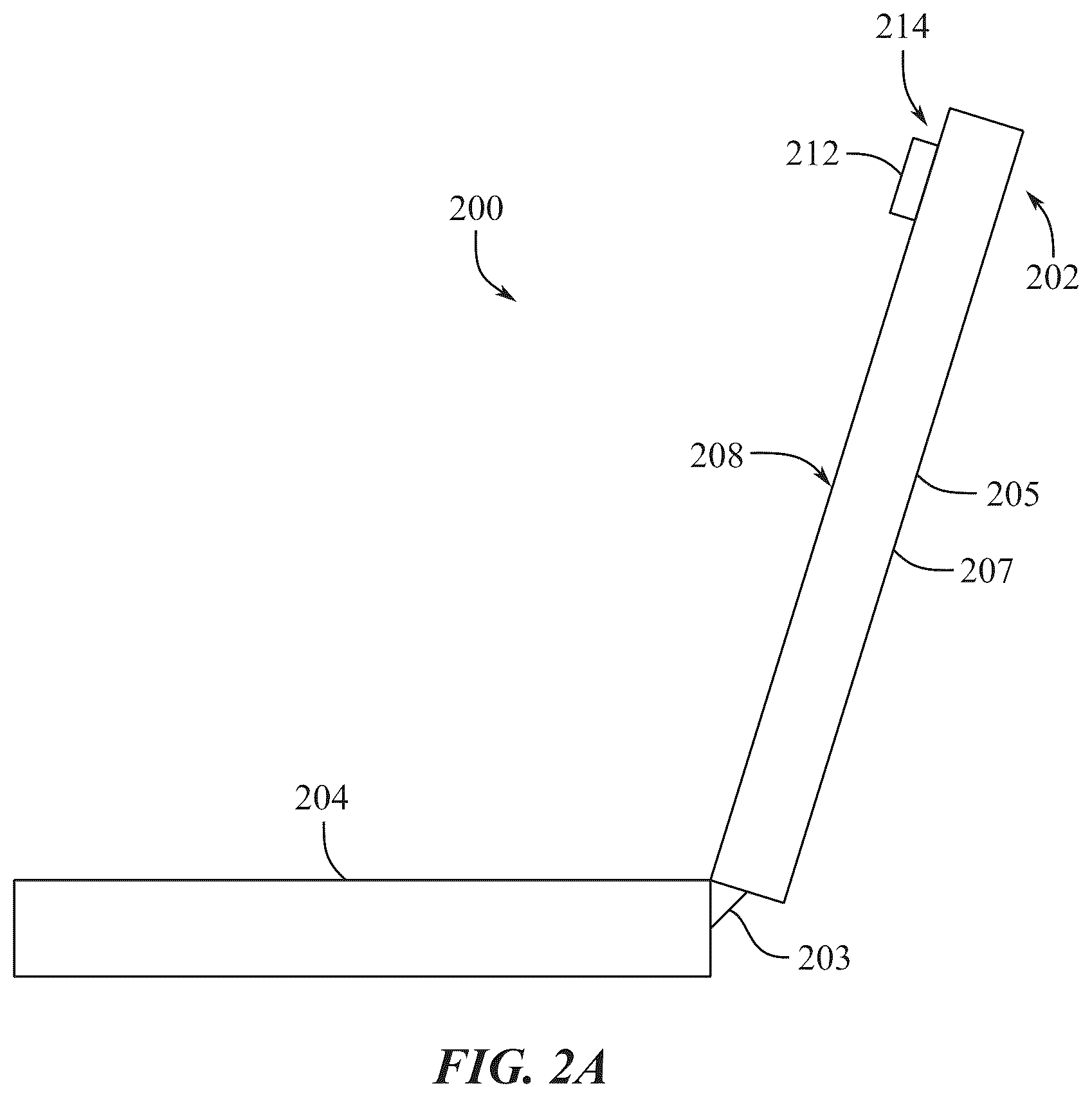 Patent US12368942 Figure 2 – Camera integration for portable electronic devices