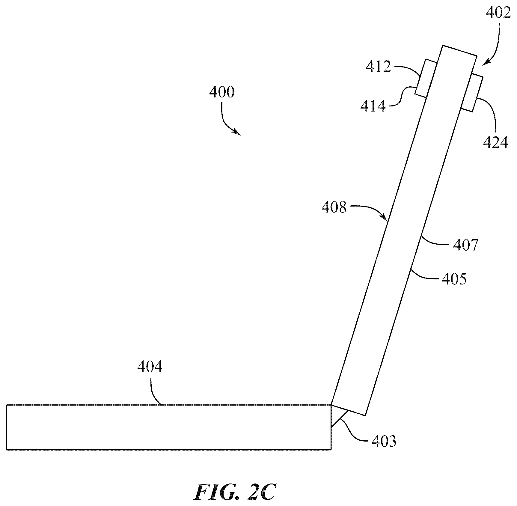 Patent US12368942 Figure 4 – Camera integration for portable electronic devices