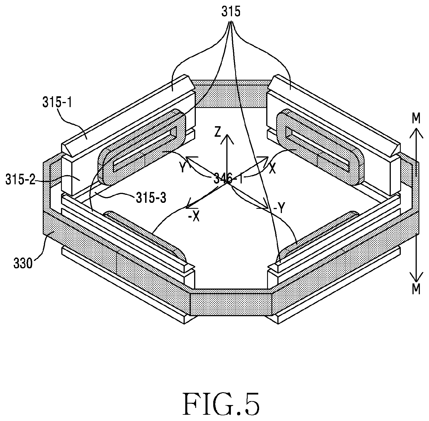 Patent US12368943 Figure 5 – Electronic device including camera module