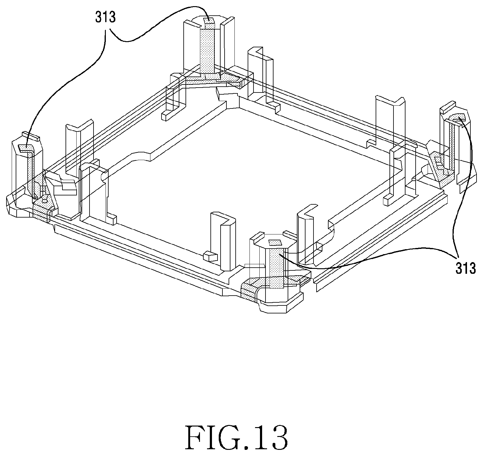Patent US12368943 Figure 13 – Electronic device including camera module